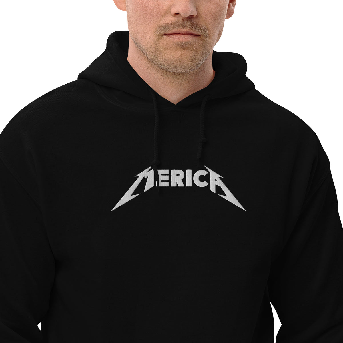 Merica Embroidered Hoodie