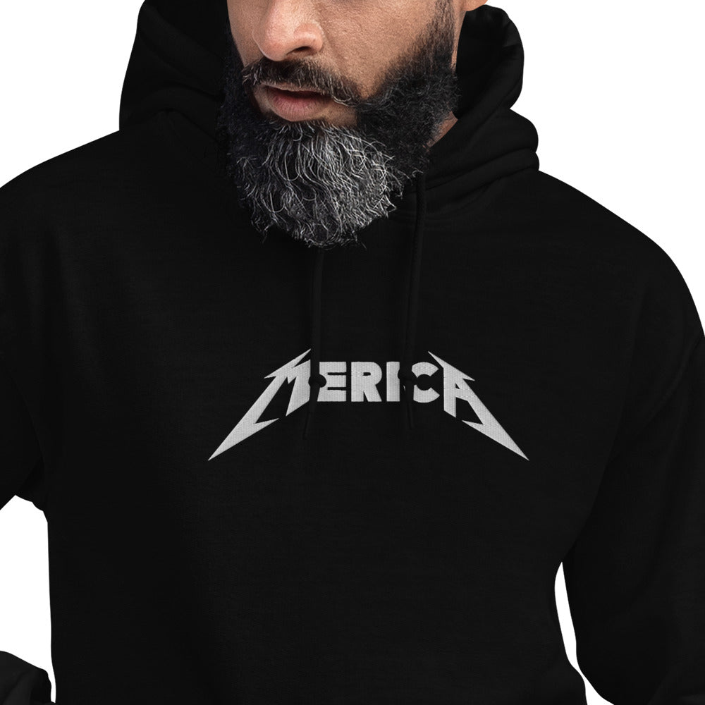 Merica Embroidered Hoodie