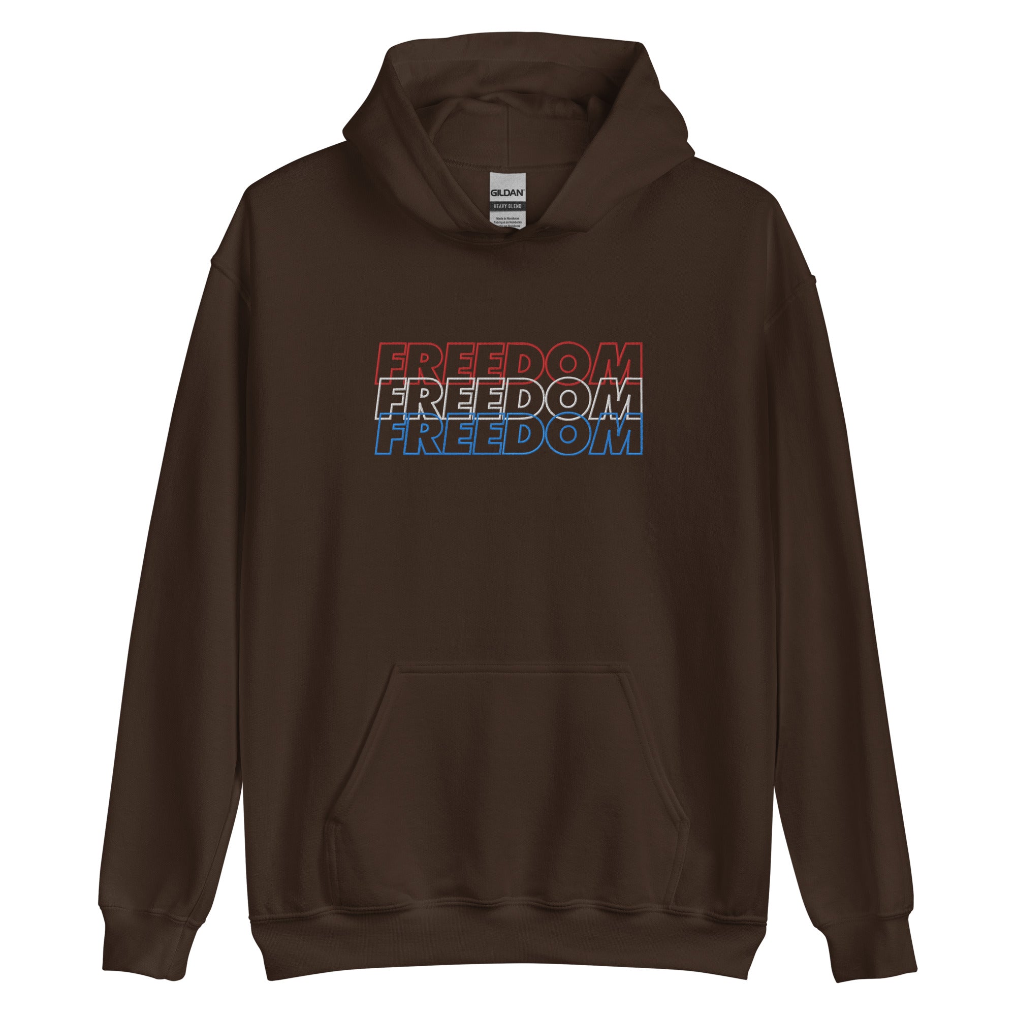 Freedom Stack Embroidered Hoodie