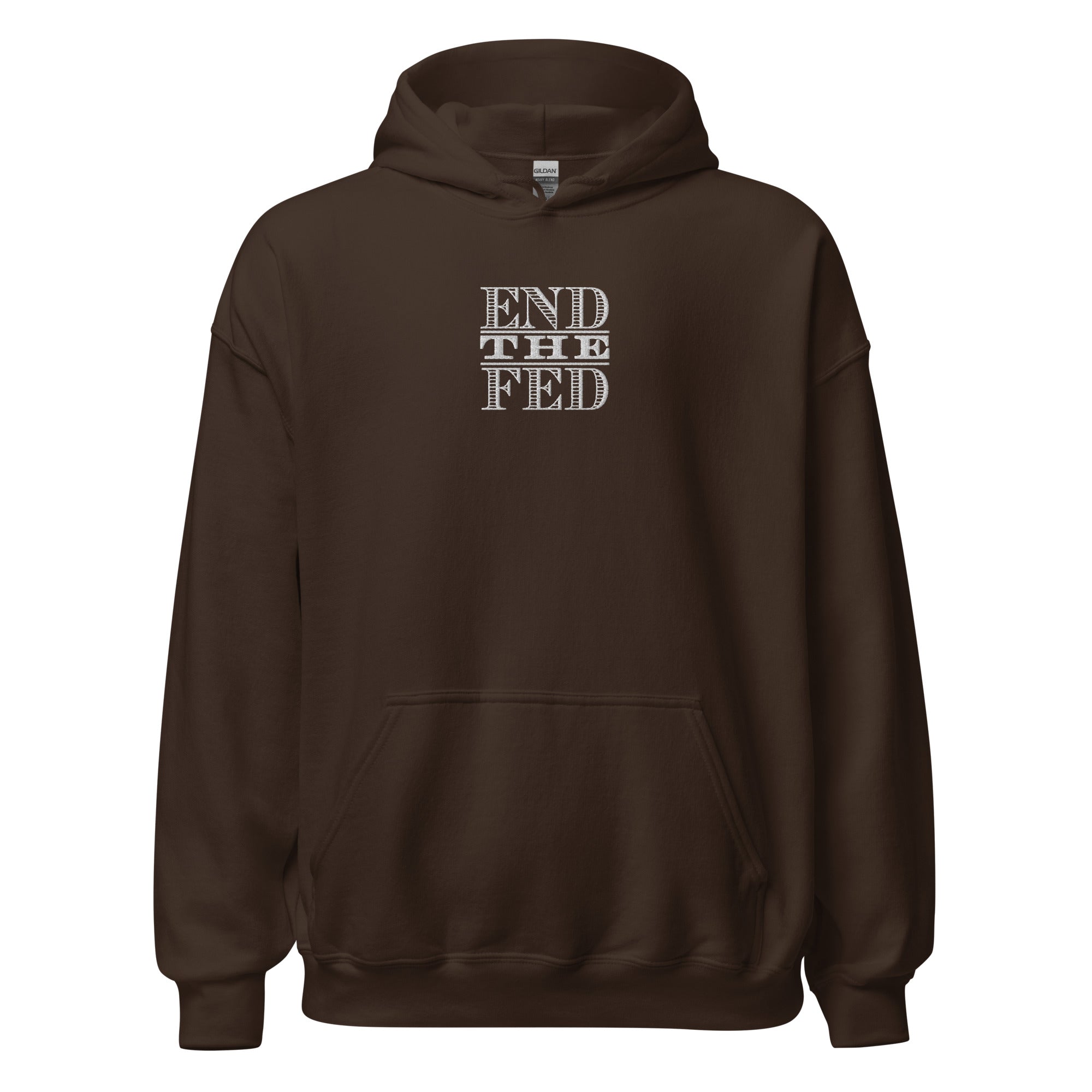 End the Fed Embroidered Unisex Hoodie