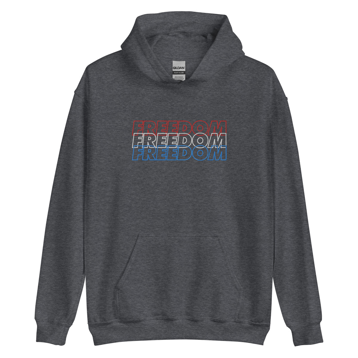 Freedom Stack Embroidered Hoodie
