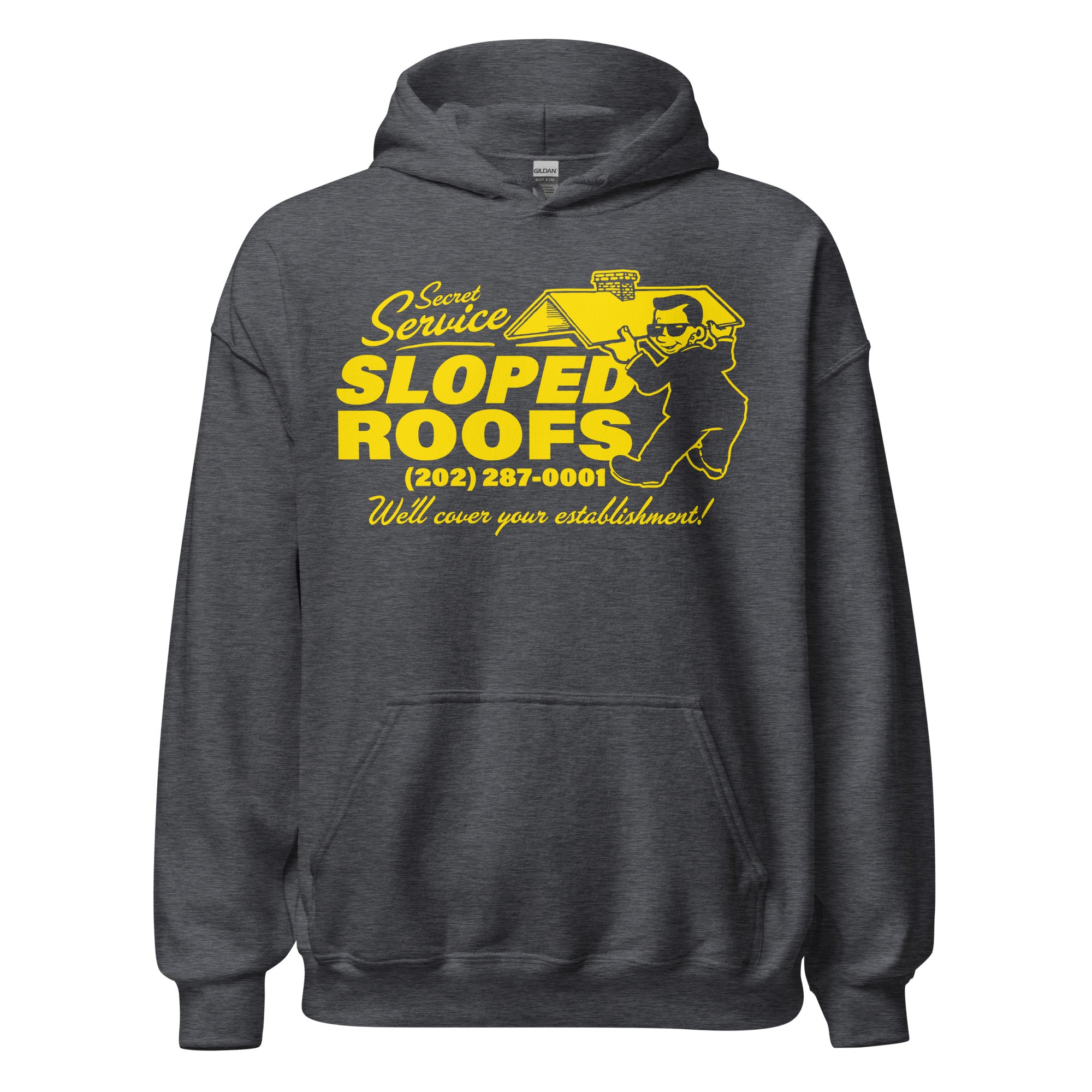 Secret Service Sloped Roofs Hoodie