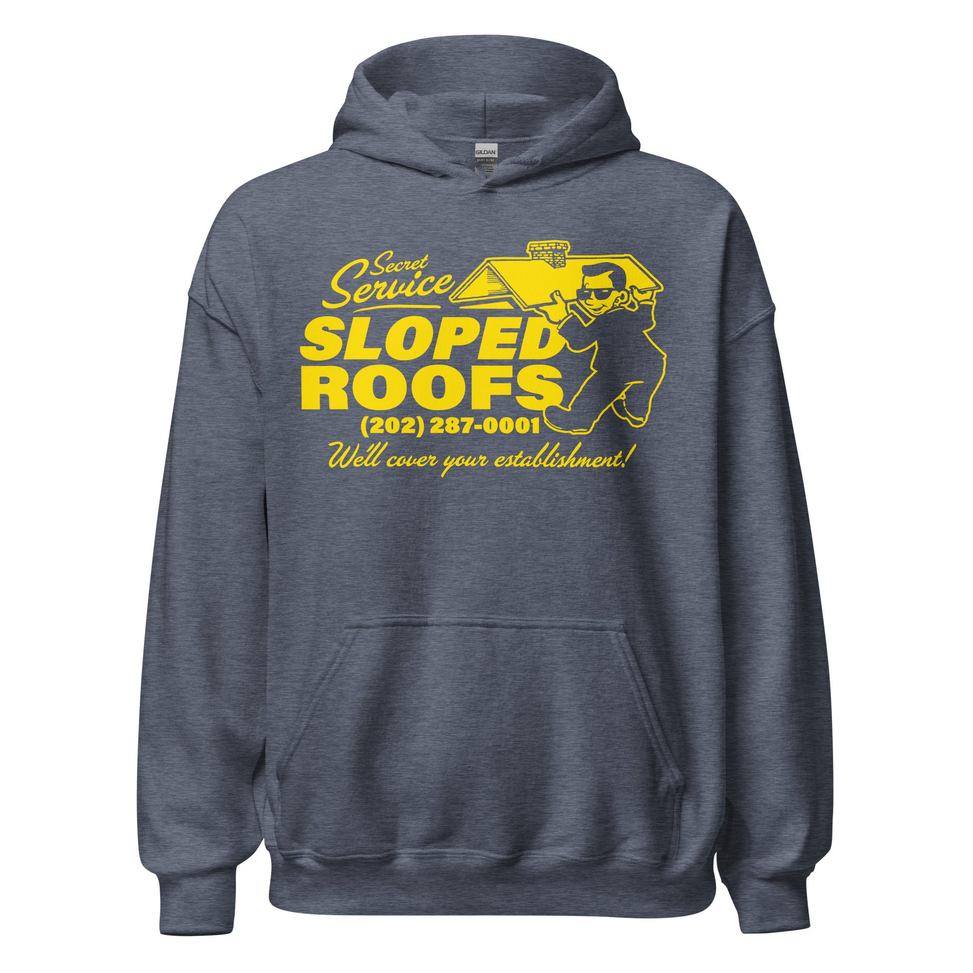 Secret Service Sloped Roofs Hoodie