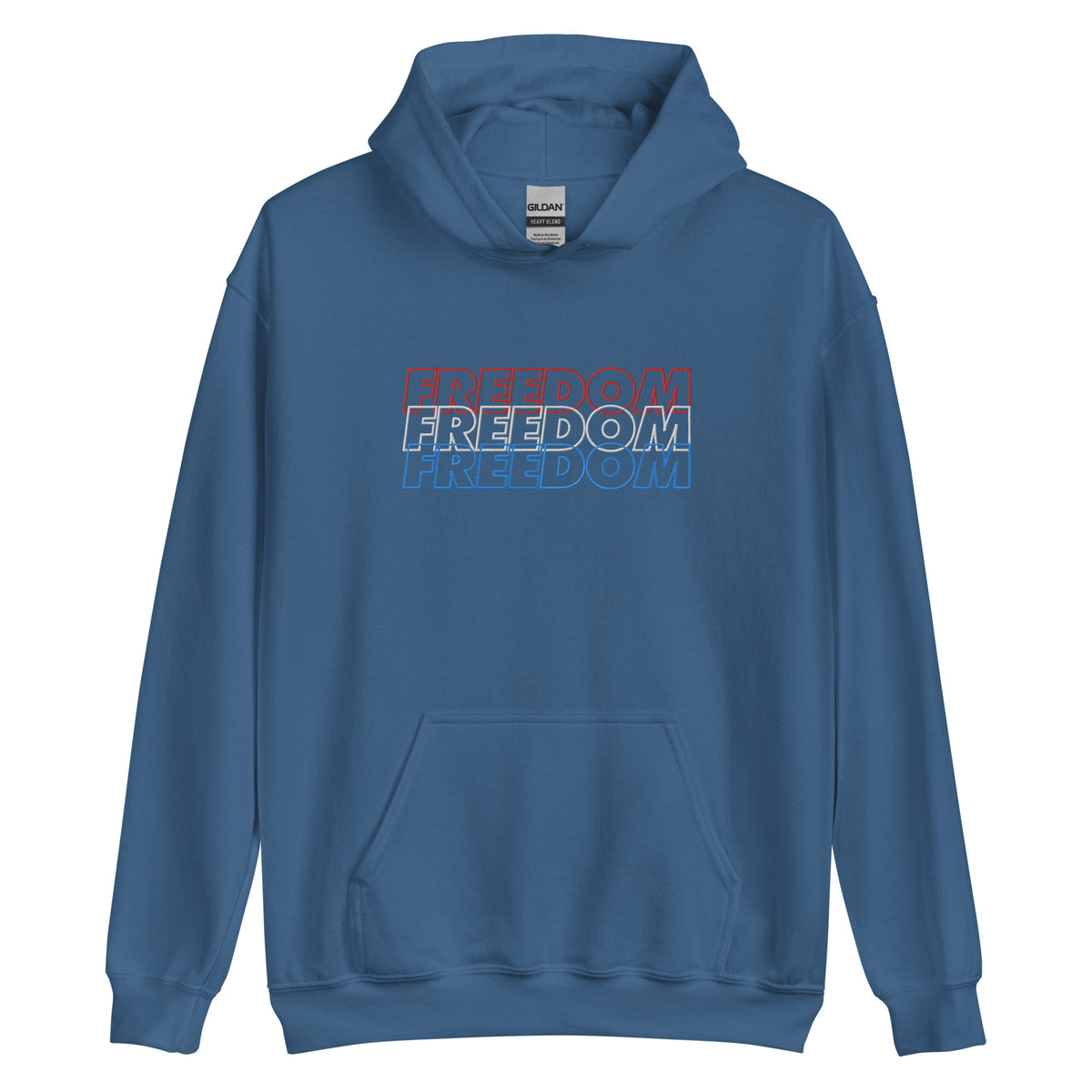 Freedom Stack Embroidered Hoodie