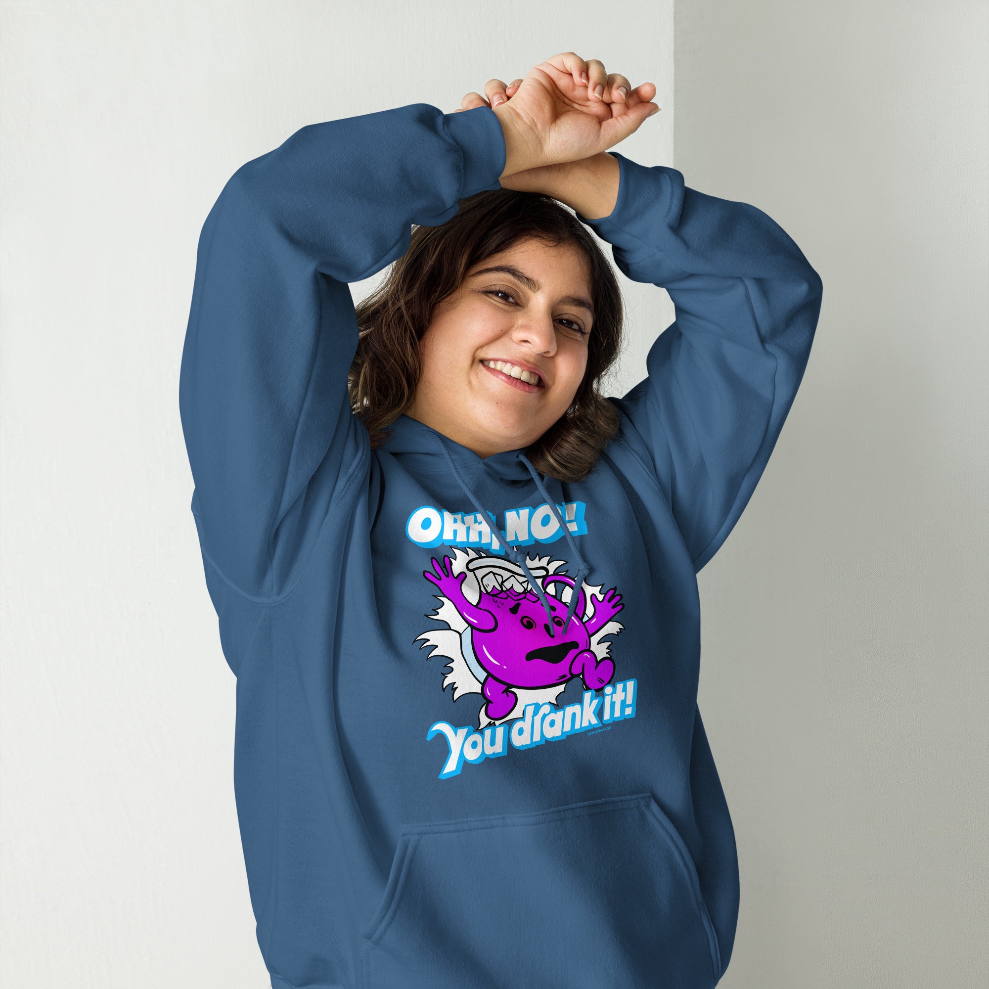 Oh No, You Drank It! Parody Pullover Hoodie
