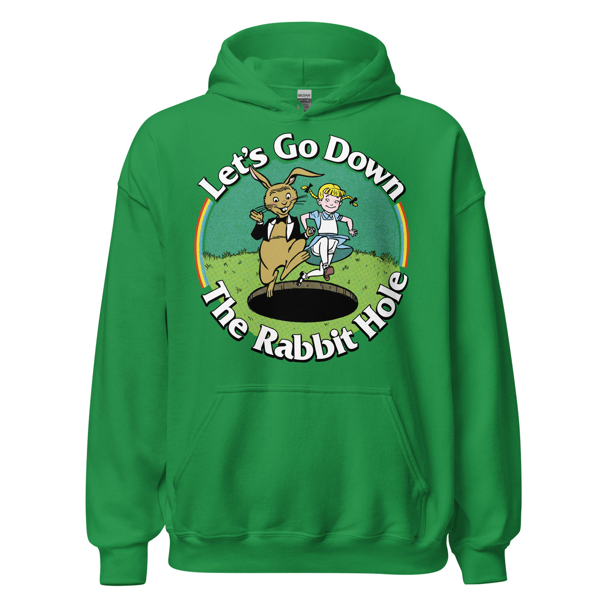 Let&#39;s Go Down the Rabbit Hole Unisex Hoodie