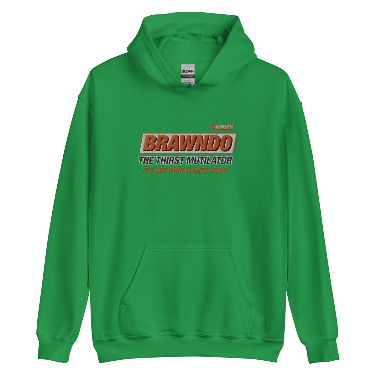 BRAWNDO the Thirst Mutilator Embroidered Hoodie