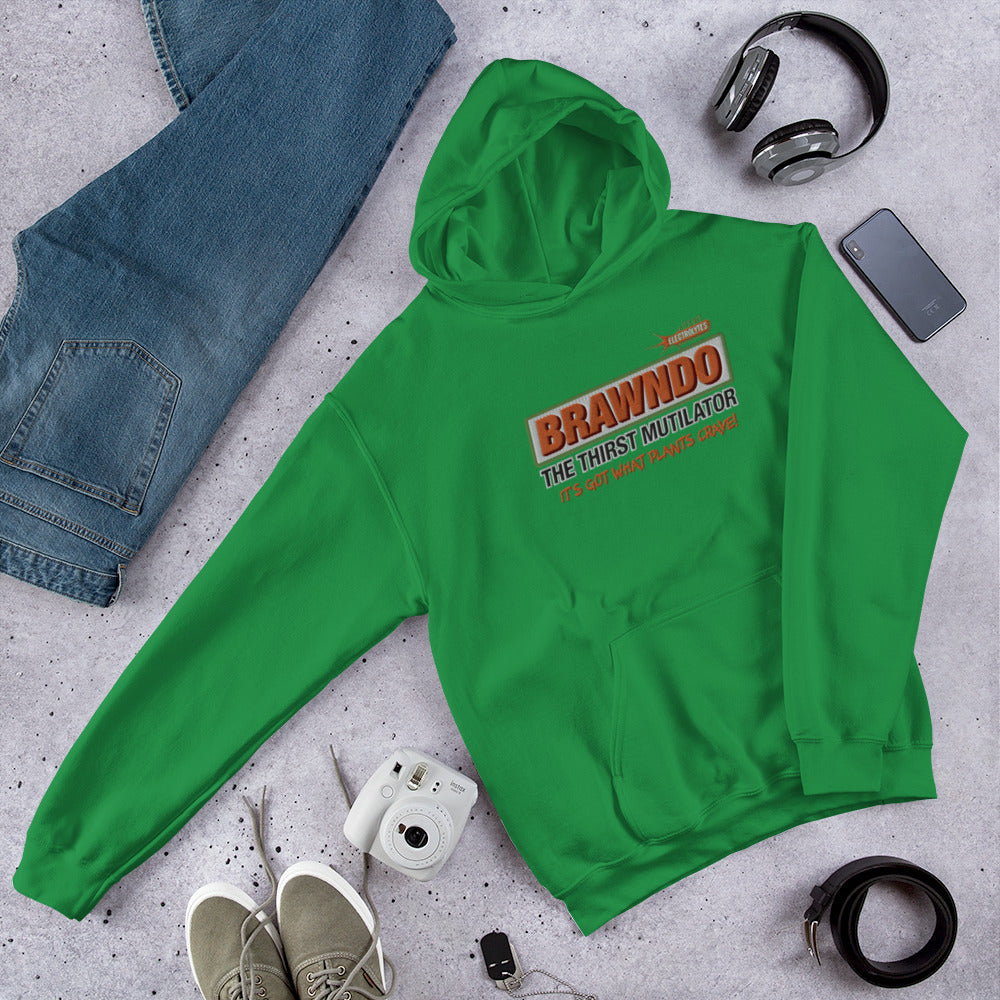BRAWNDO the Thirst Mutilator Embroidered Hoodie