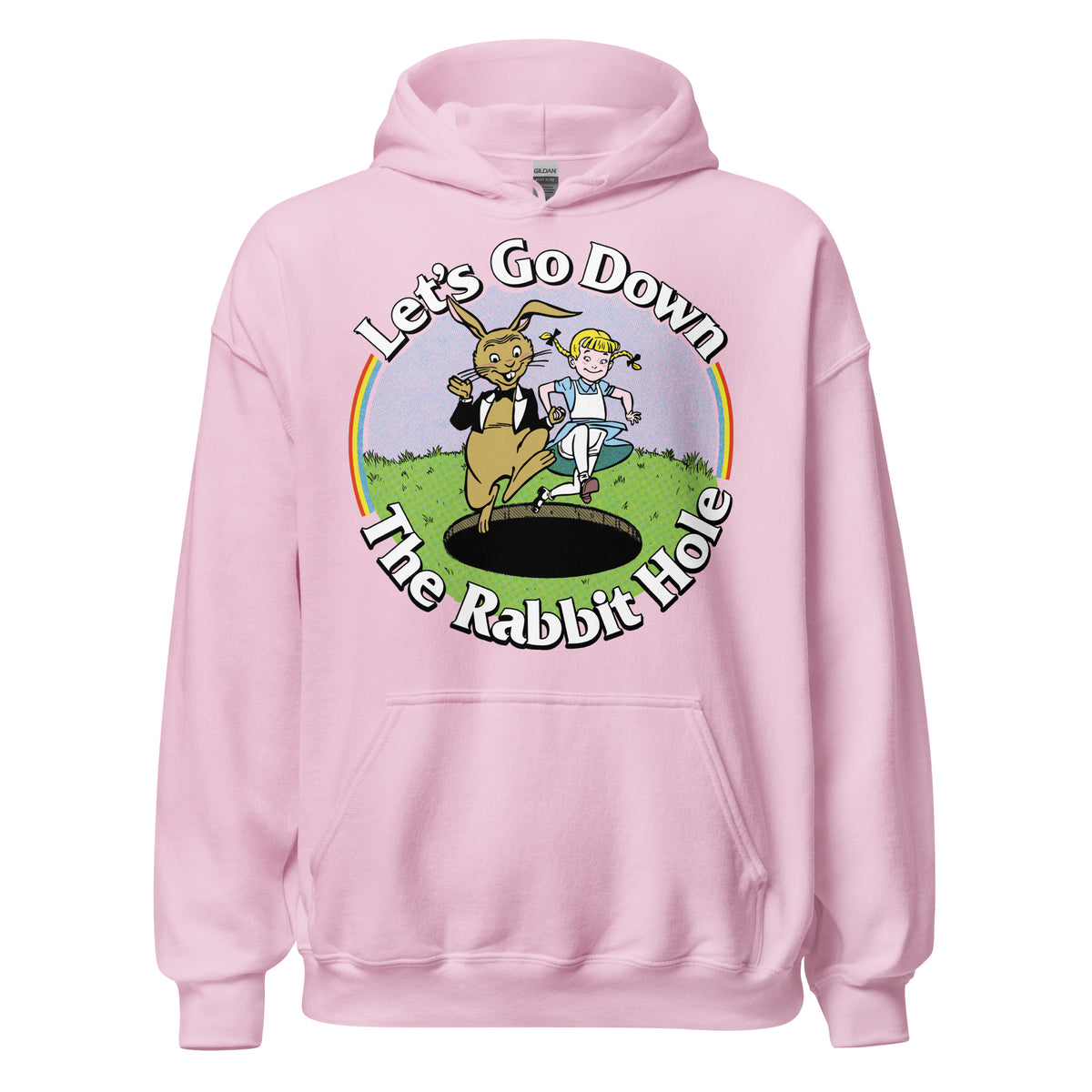 Let&#39;s Go Down the Rabbit Hole Unisex Hoodie