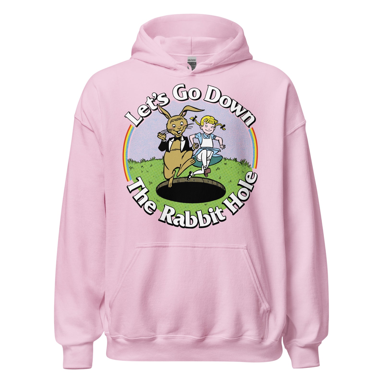 Let's Go Down the Rabbit Hole Unisex Hoodie