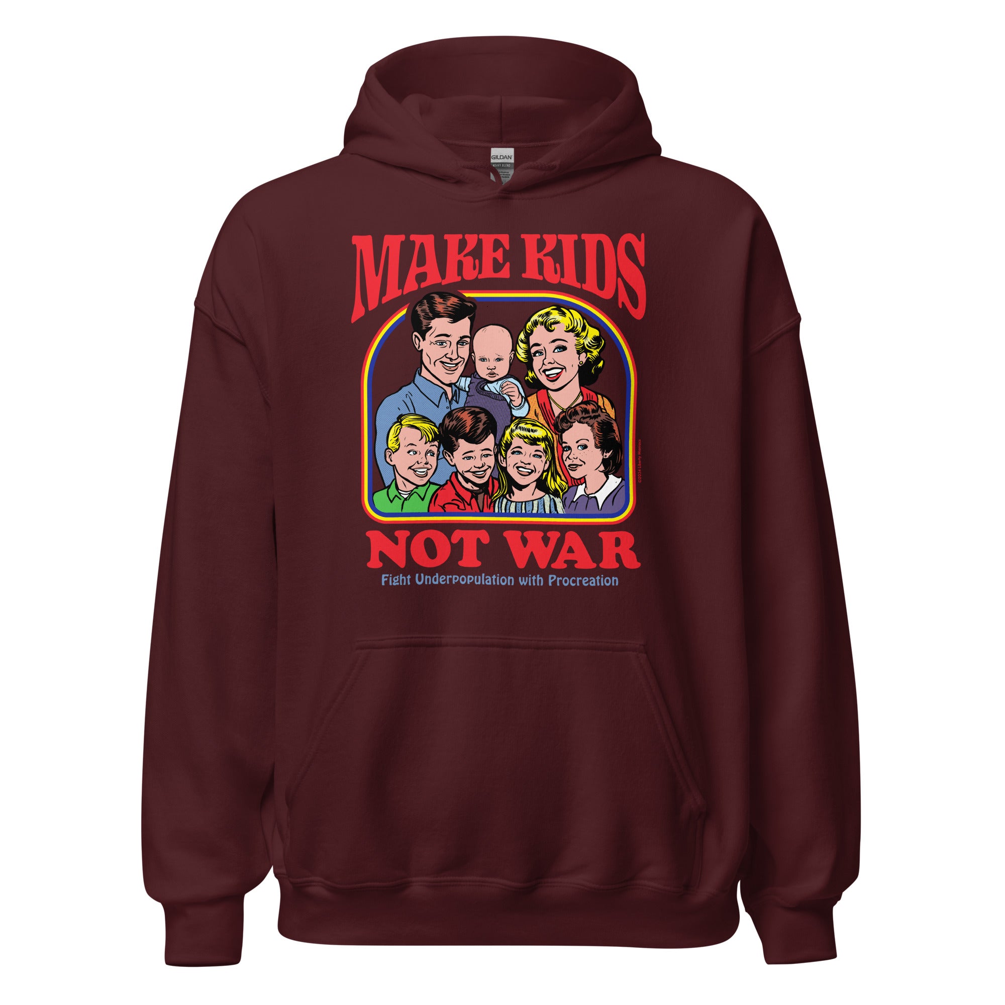 Make Kids Not War Hoodie