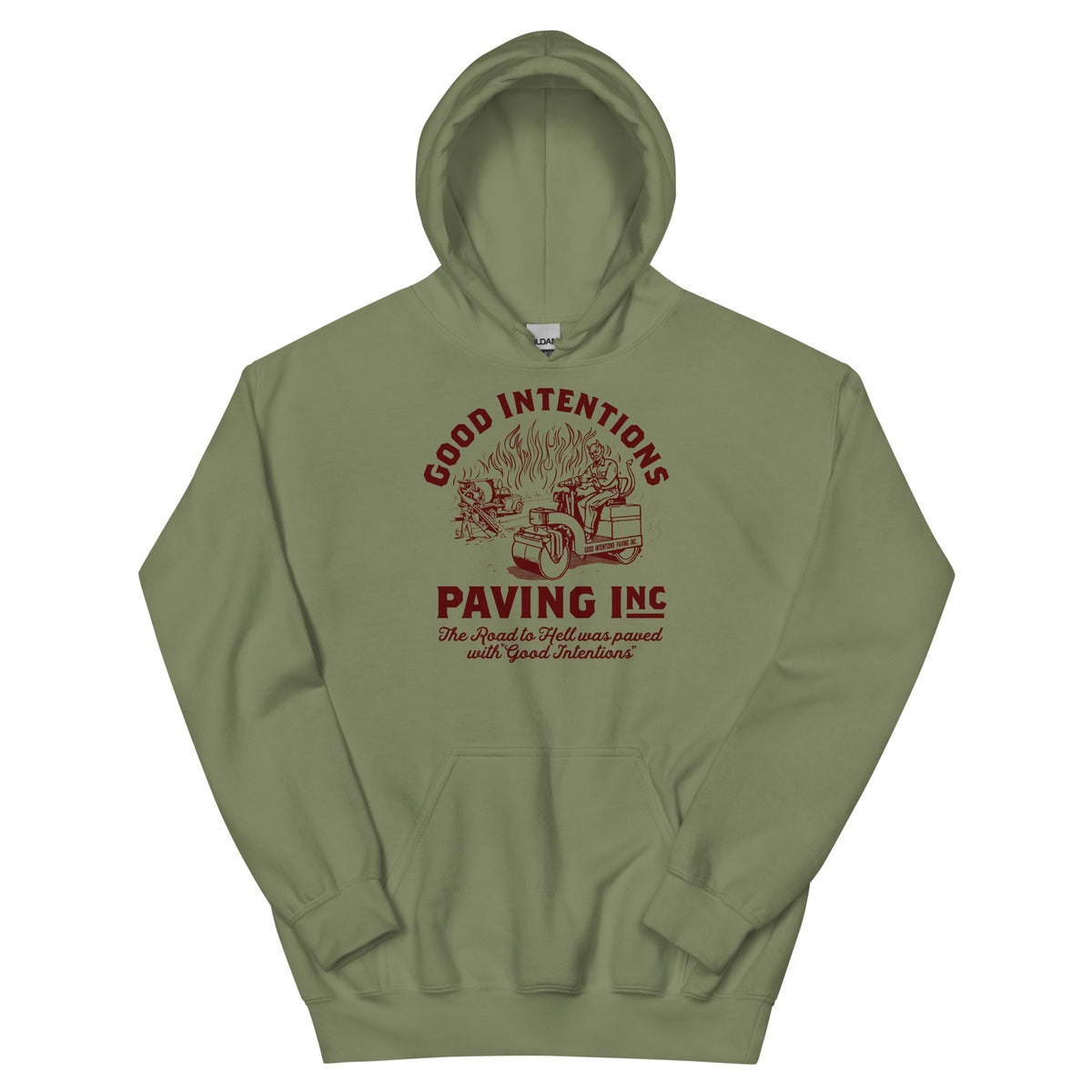 Good Intentions Paving Company Pullover Hoodie Sweatshirt
