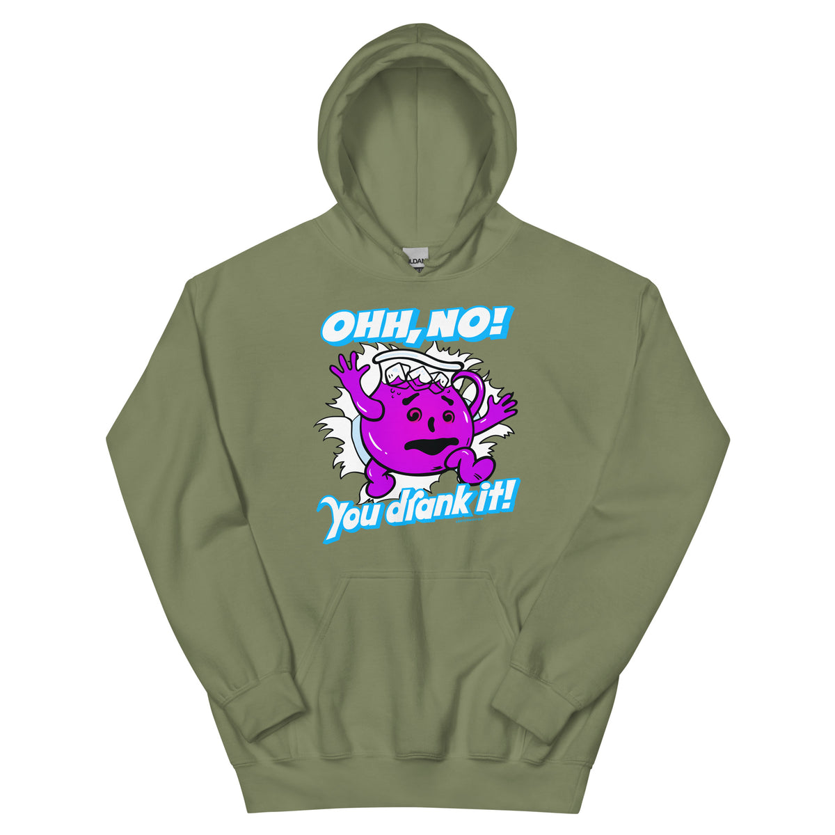 Oh No, You Drank It! Parody Pullover Hoodie