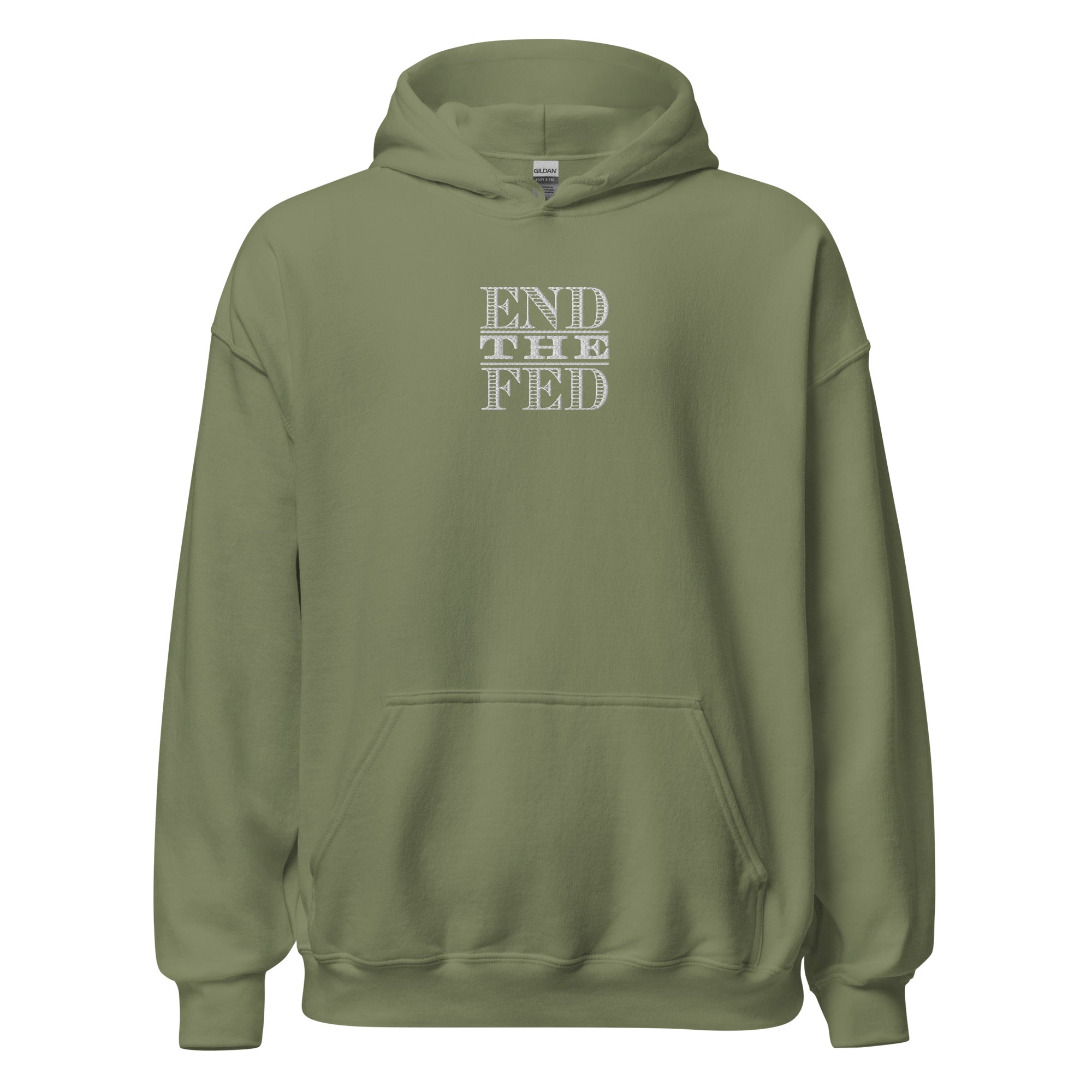 End the Fed Embroidered Unisex Hoodie