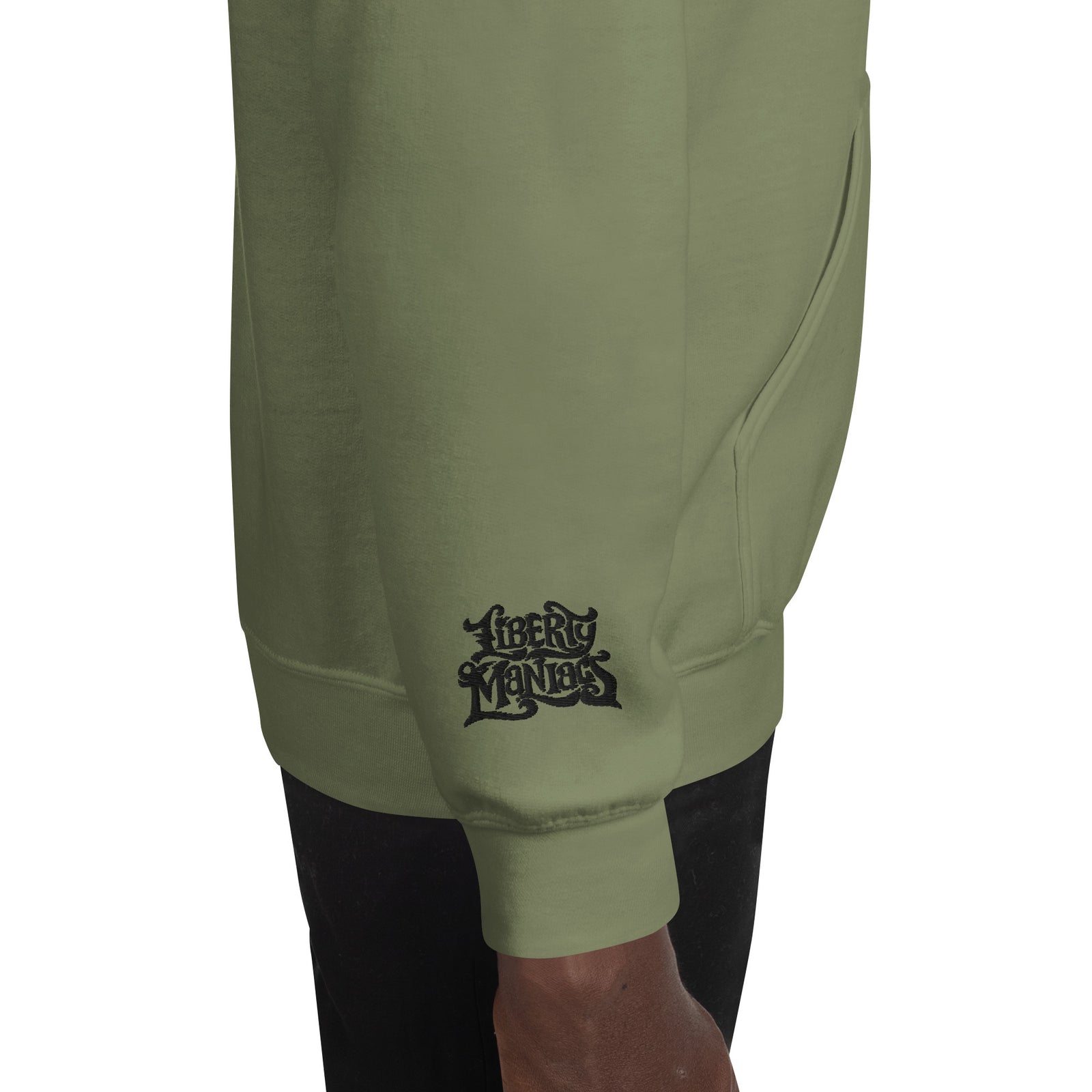 I Identify as an Attack Helicopter Embroidered Hoodie