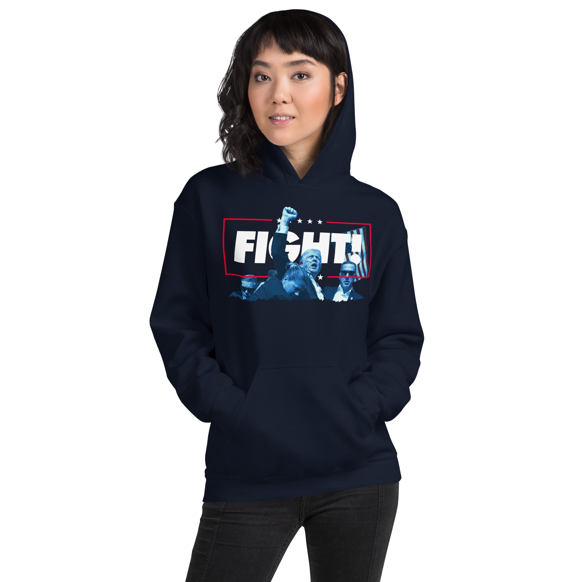 Trump Fight the Good Fight Hoodie