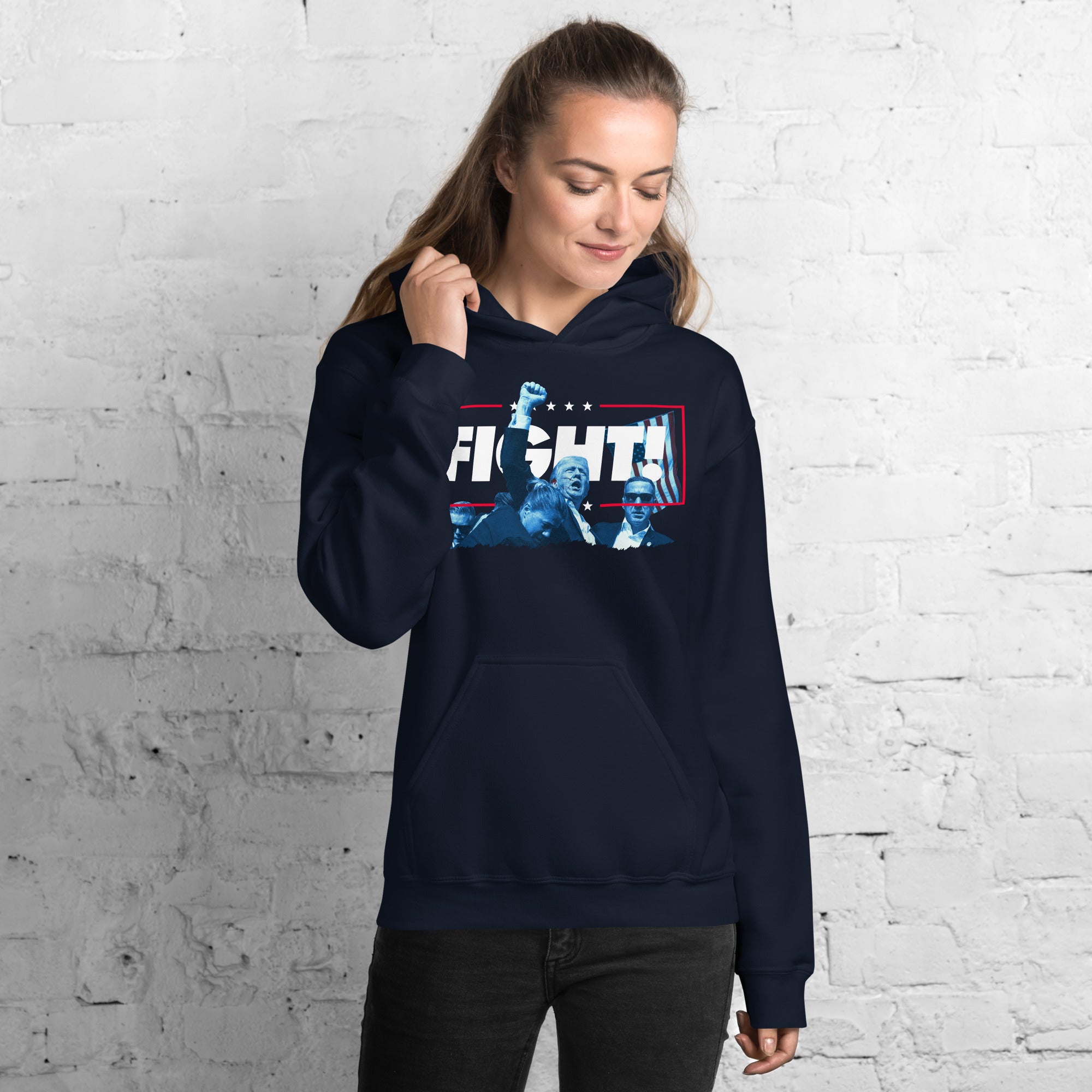 Trump Fight the Good Fight Hoodie