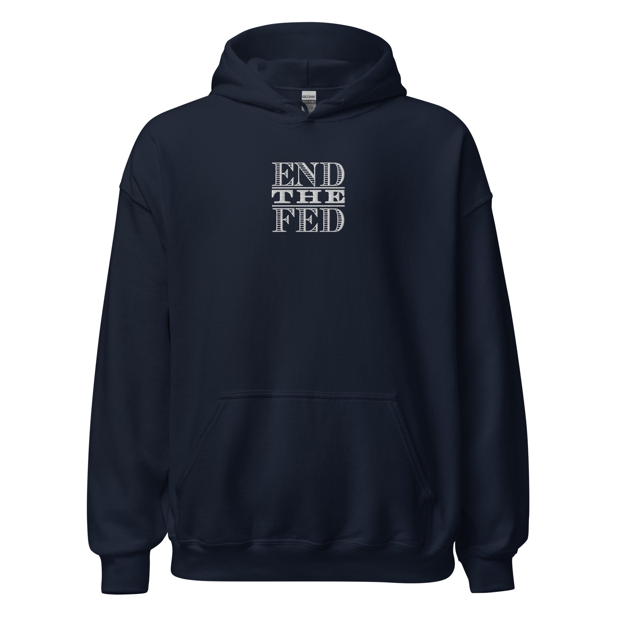 End the Fed Embroidered Unisex Hoodie