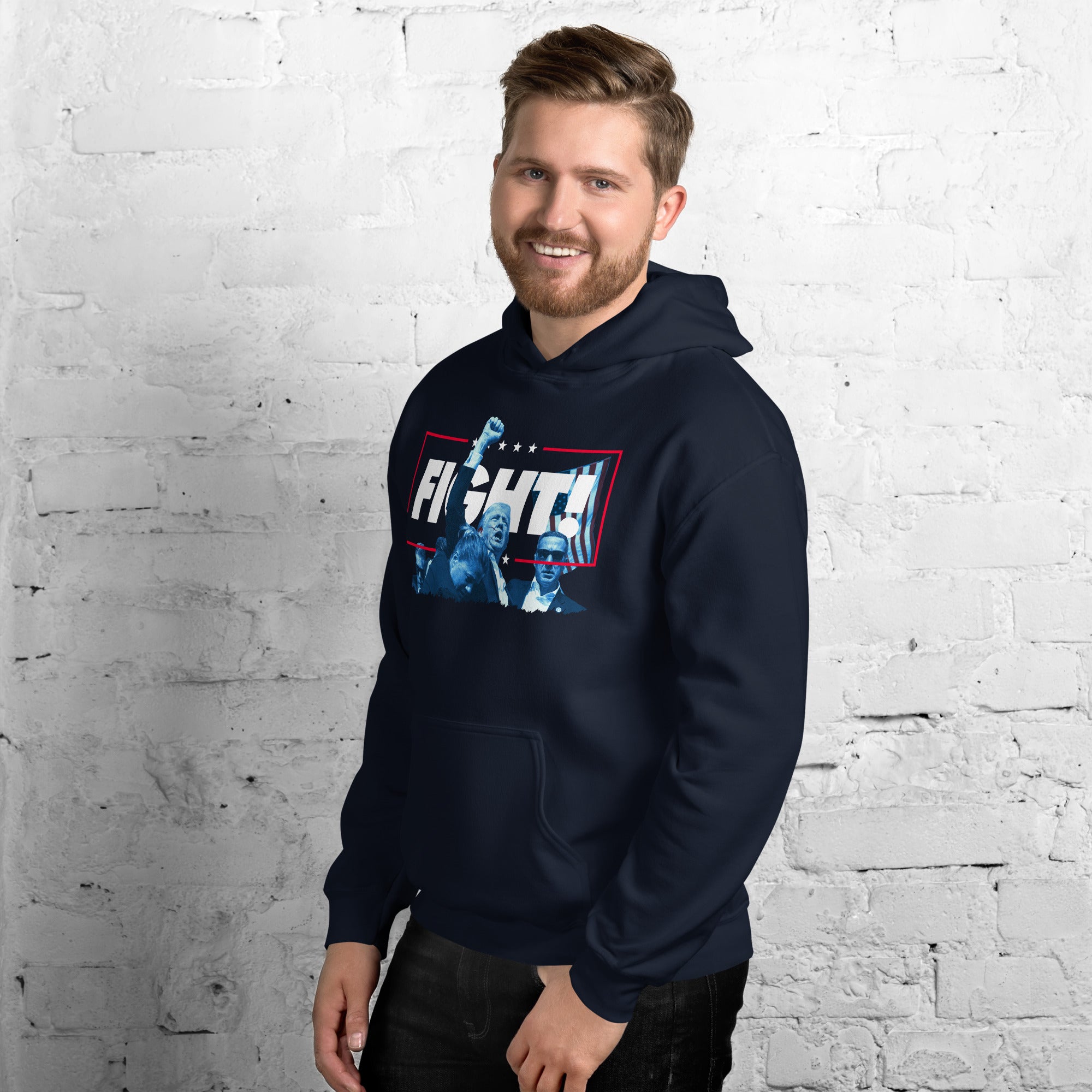 Trump Fight the Good Fight Hoodie