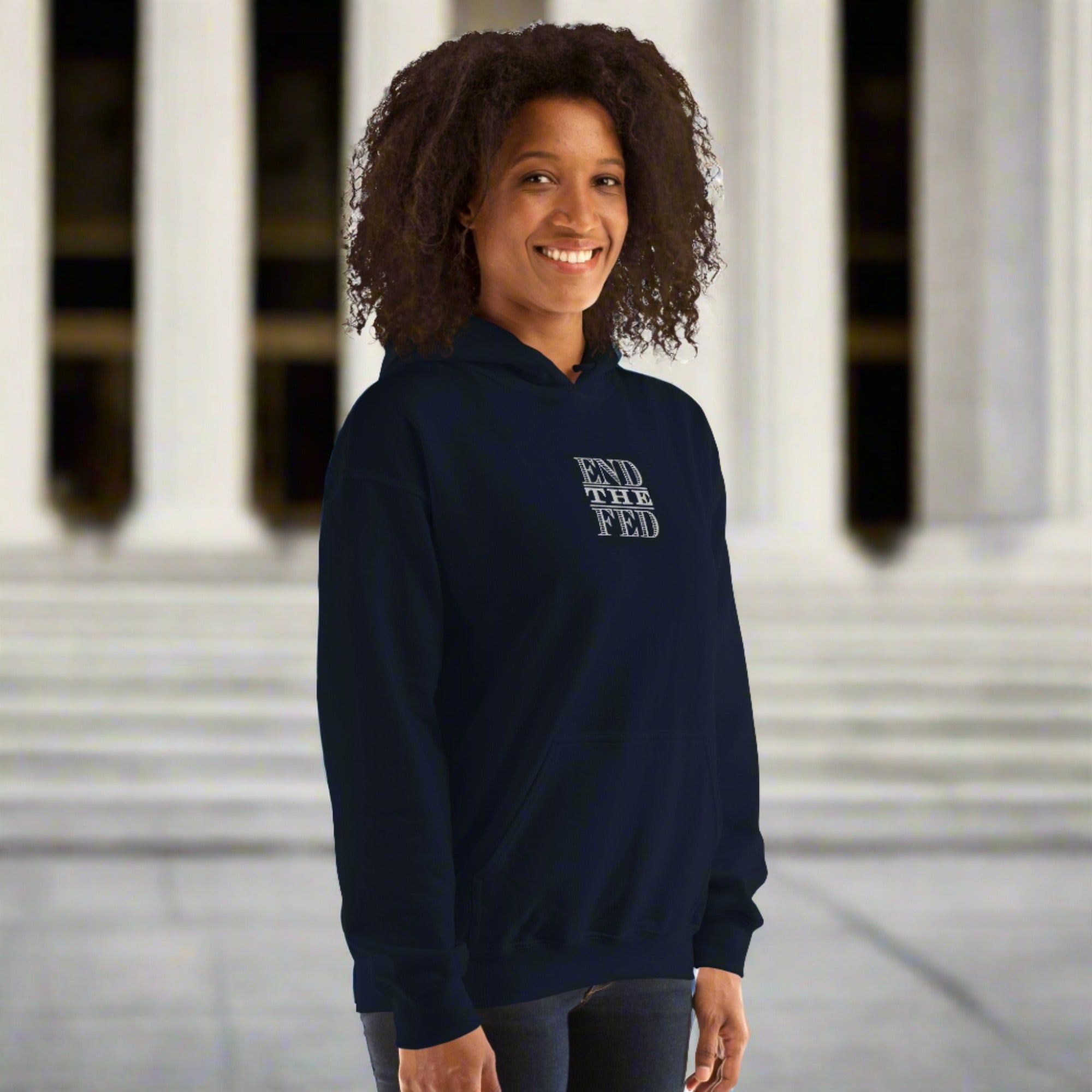 End the Fed Embroidered Unisex Hoodie