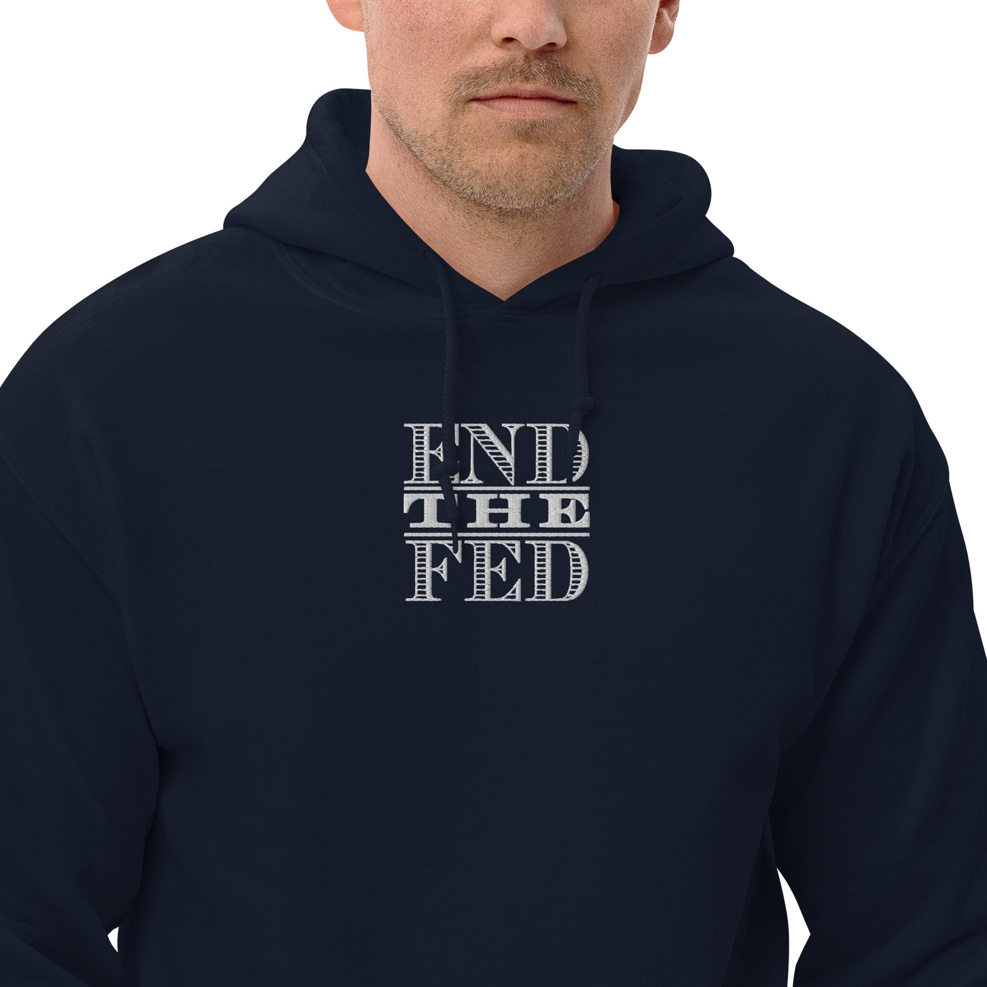 End the Fed Embroidered Unisex Hoodie