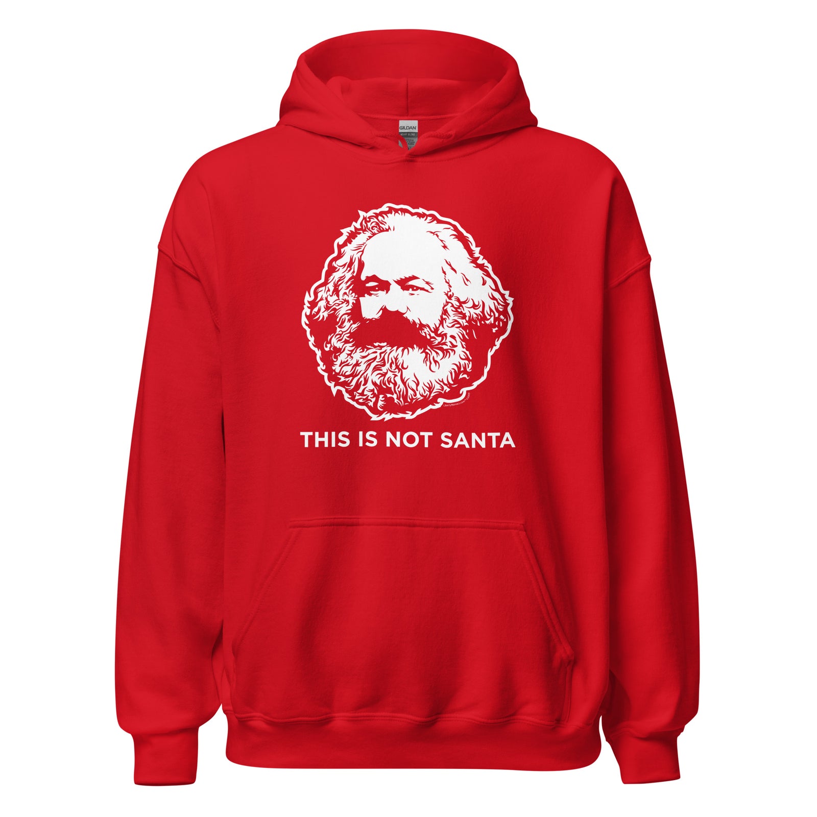 This Is Not Santas Karl Marx Hoodie