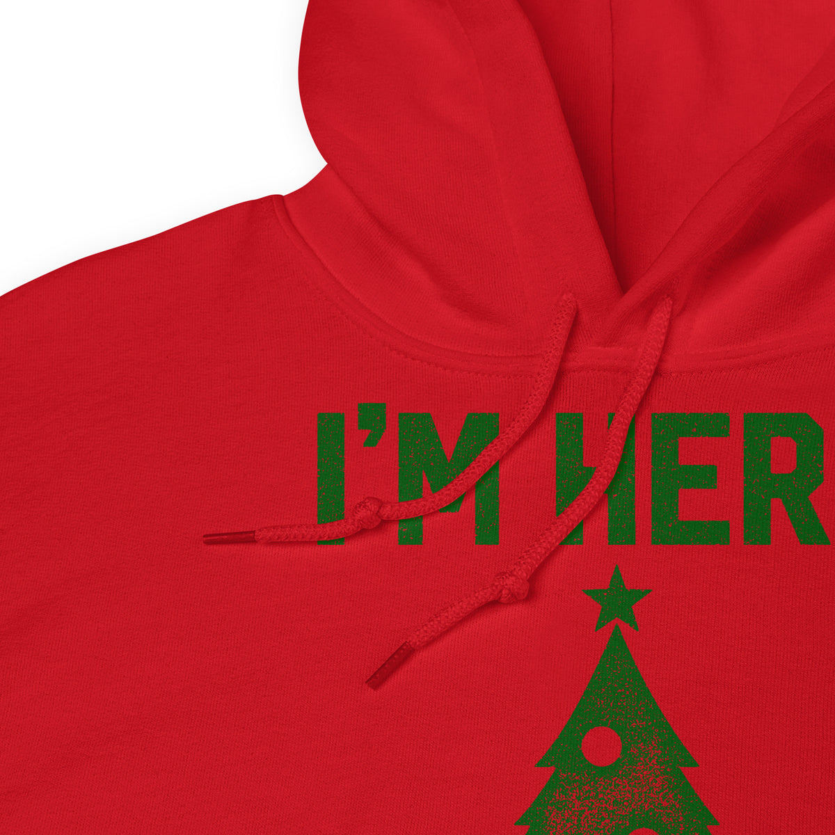 I&#39;m Here To Get Lit Christmas Hoodie