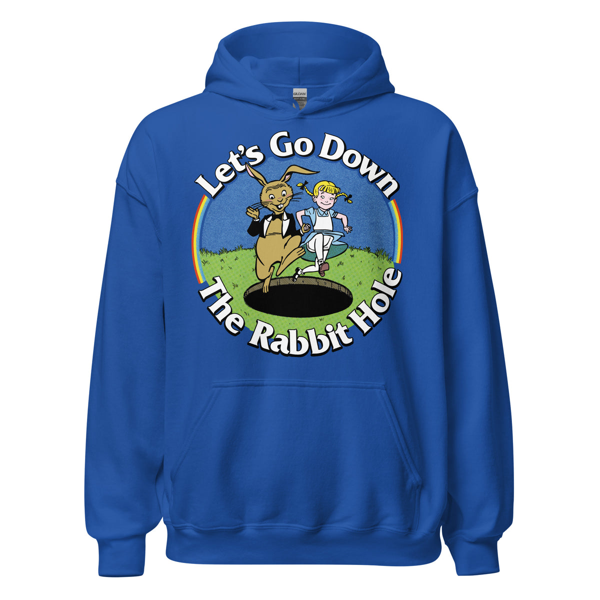 Let&#39;s Go Down the Rabbit Hole Unisex Hoodie
