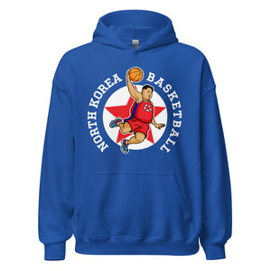 North Korea Basketball Rocketman Hooded Sweatshirt