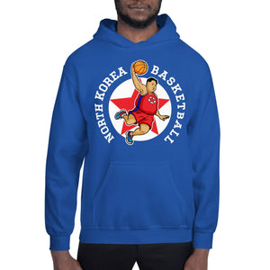 North Korea Basketball Rocketman Hooded Sweatshirt