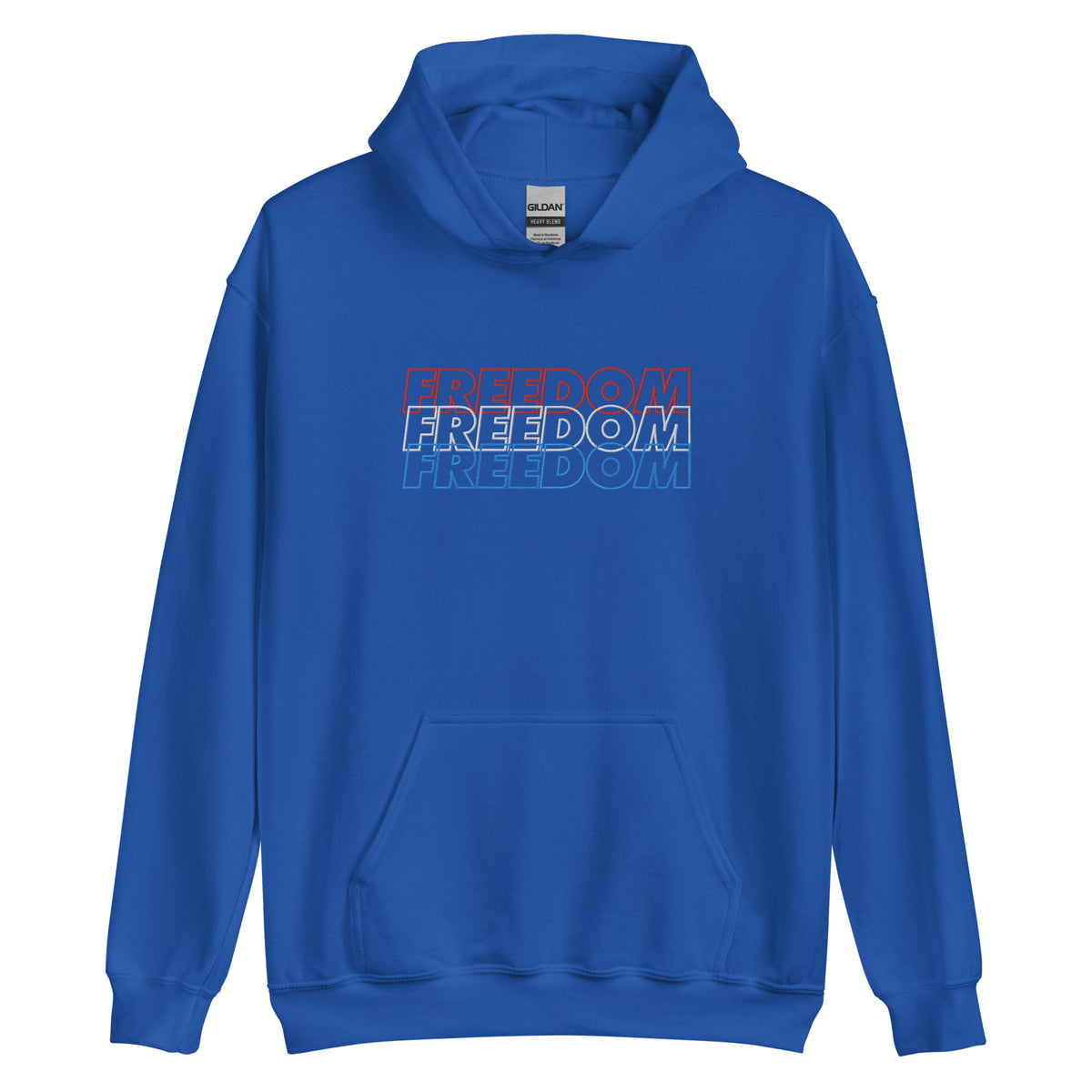 Freedom Stack Embroidered Hoodie