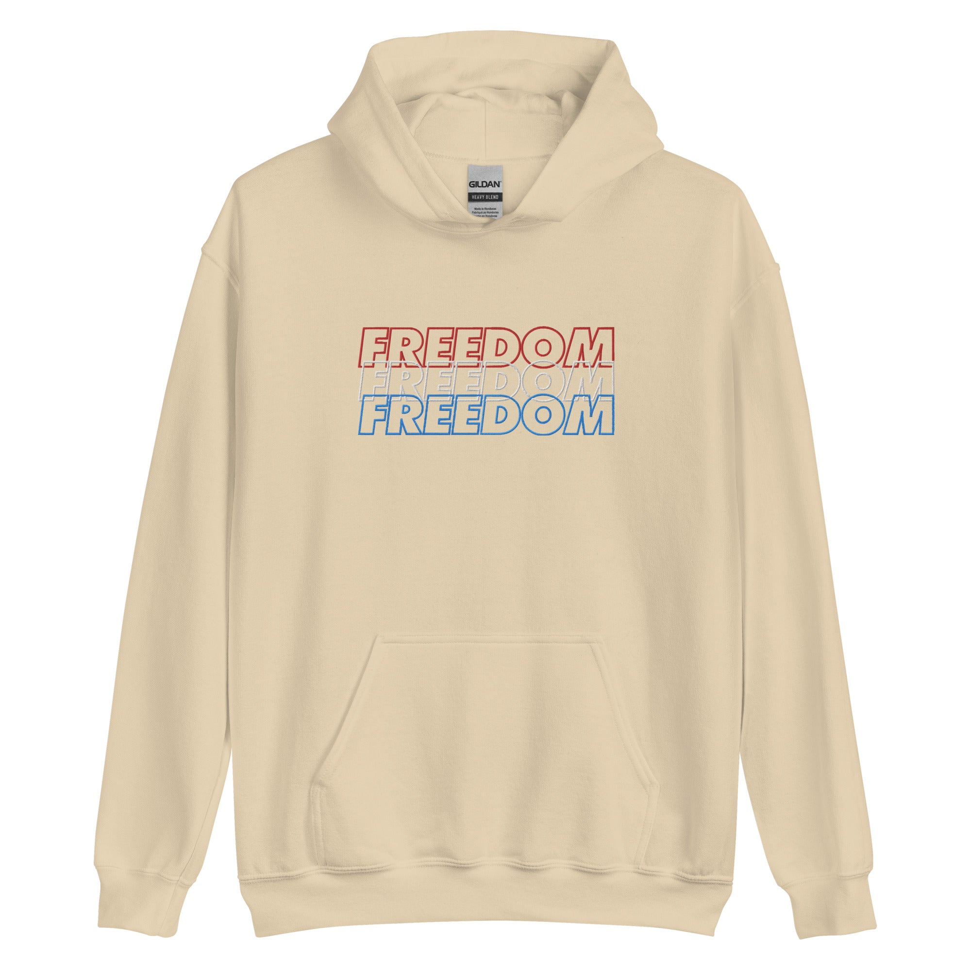 Freedom Stack Embroidered Hoodie
