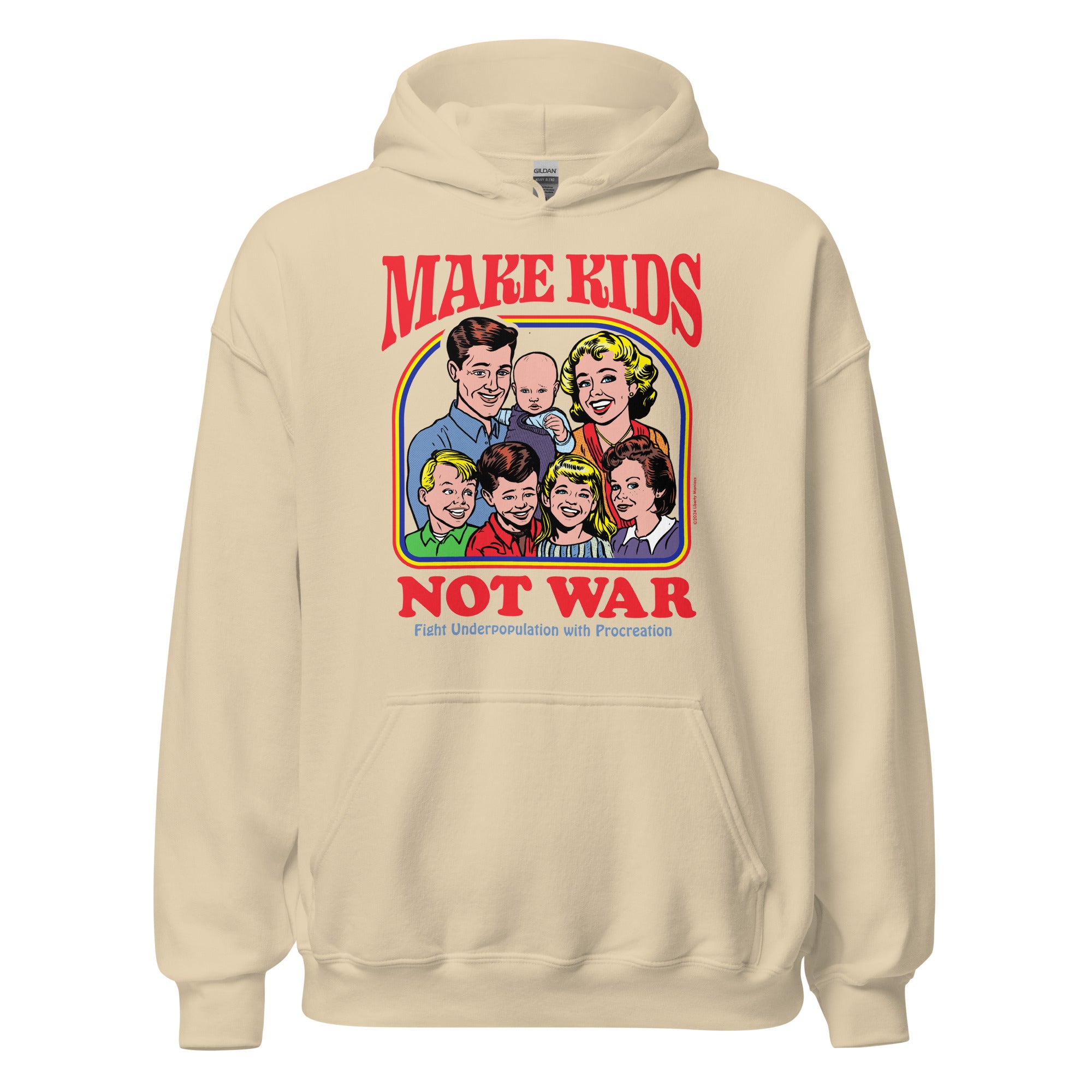 Make Kids Not War Hoodie