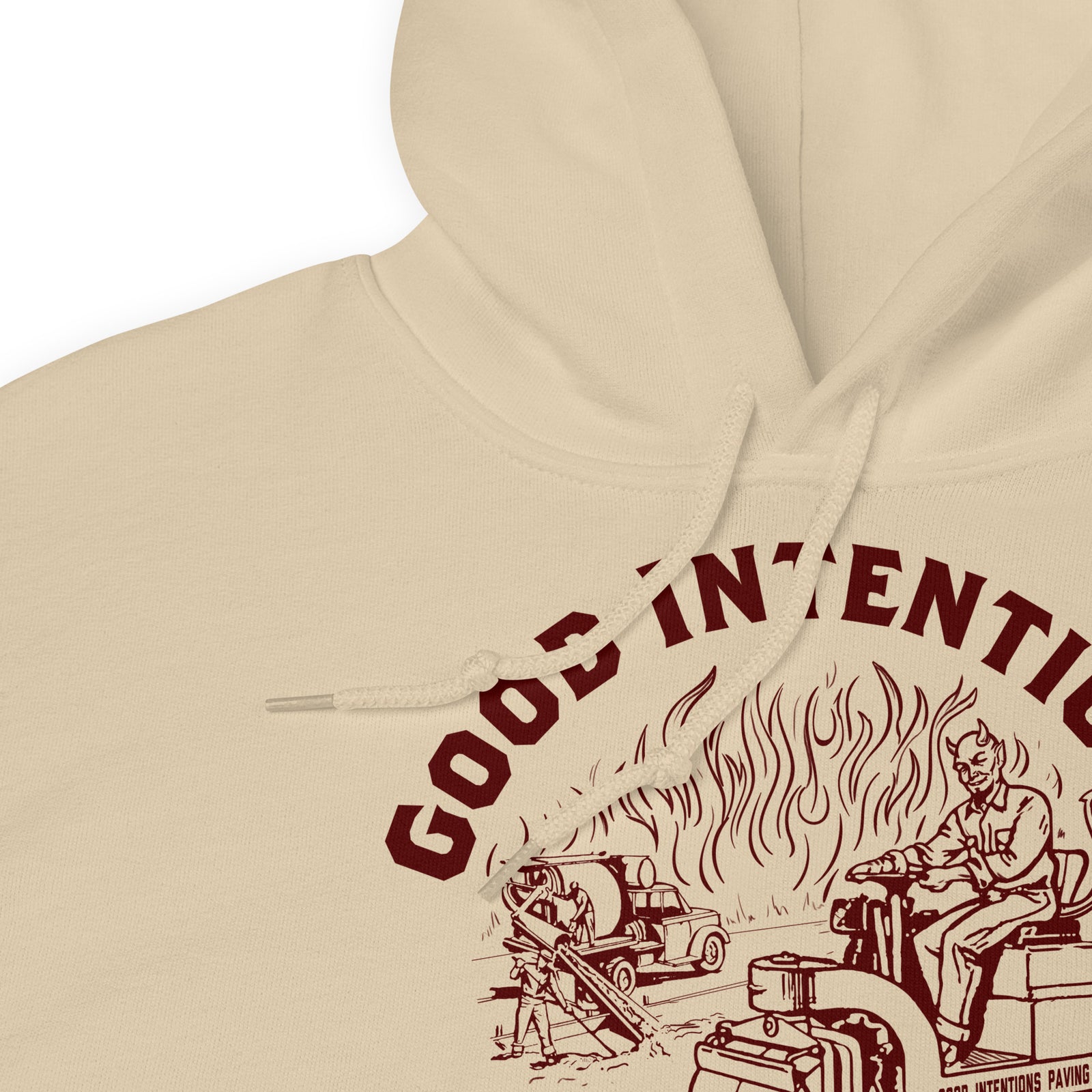 Good Intentions Paving Company Pullover Hoodie Sweatshirt