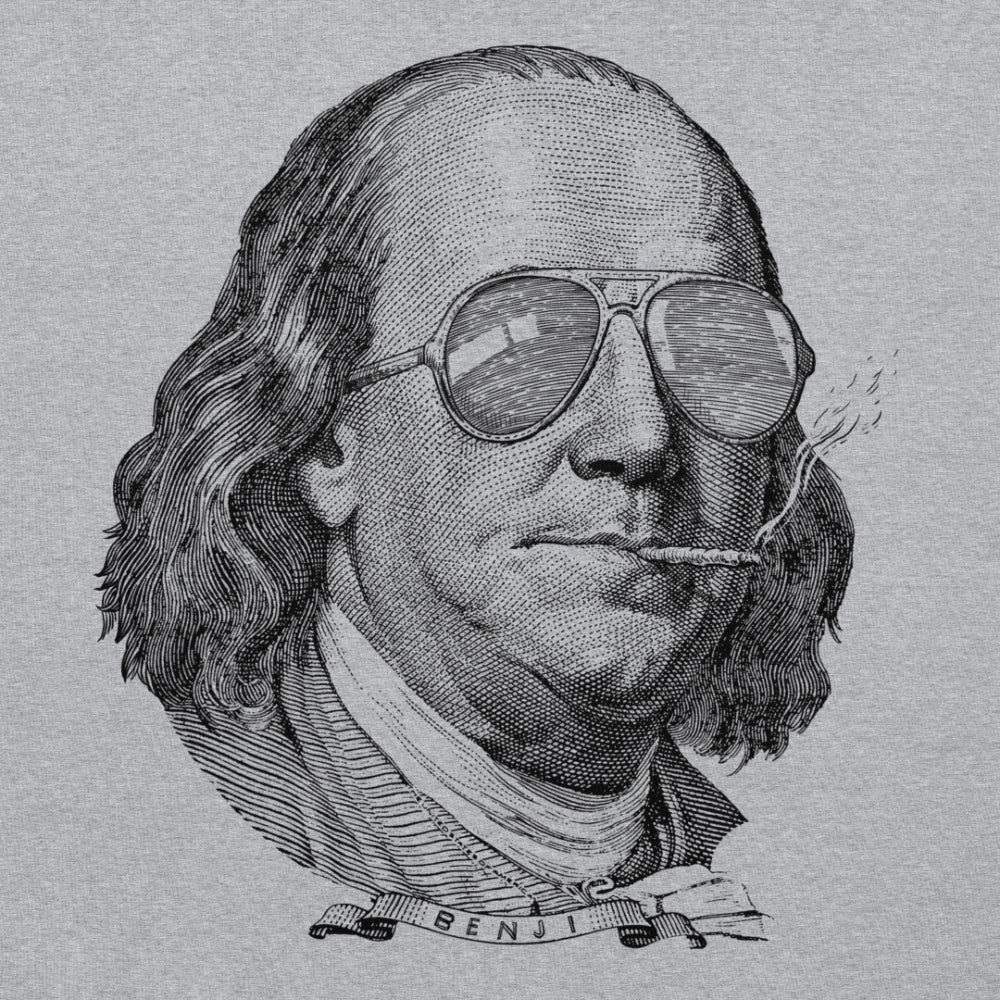 Ben Franklin Political Party Pullover Hooded Sweatshirt