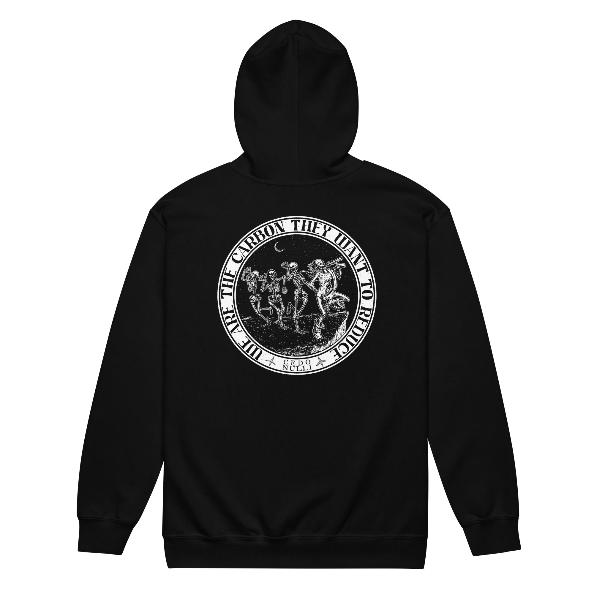We Are the Carbon They Want To Reduce Heavy Blend Zip Hoodie