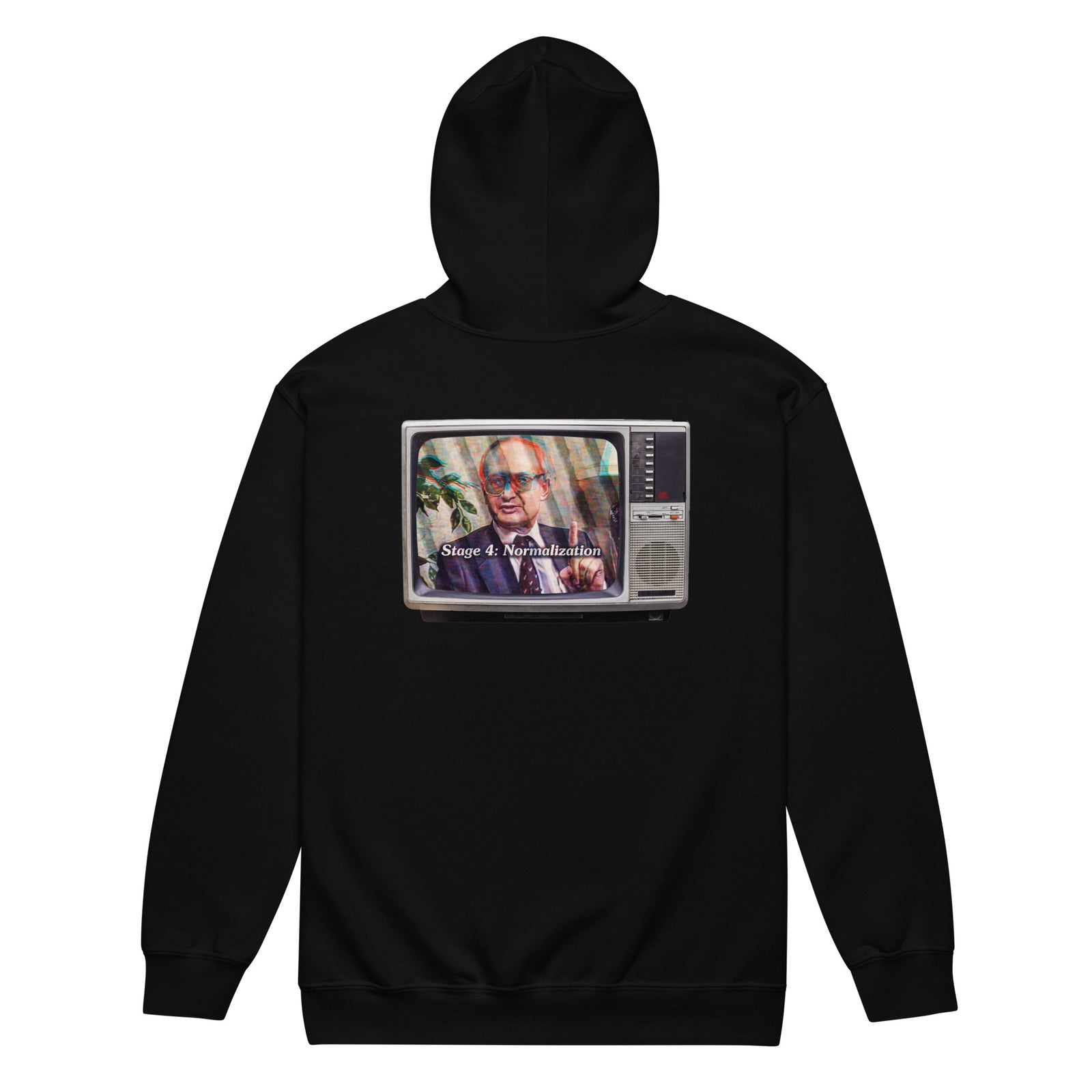 Yuri Bezmenov The Fourth Stages of Ideological Subversion Heavy Blend Zip Hoodie