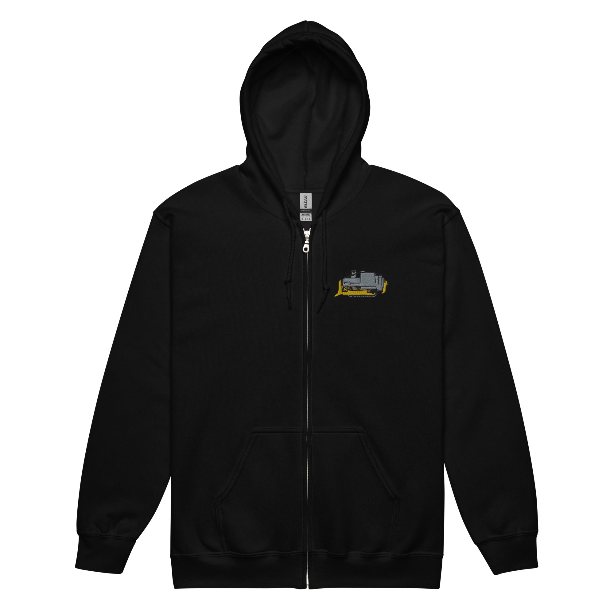 The Killdozer Embroidered Heavy Blend Zip Hoodie