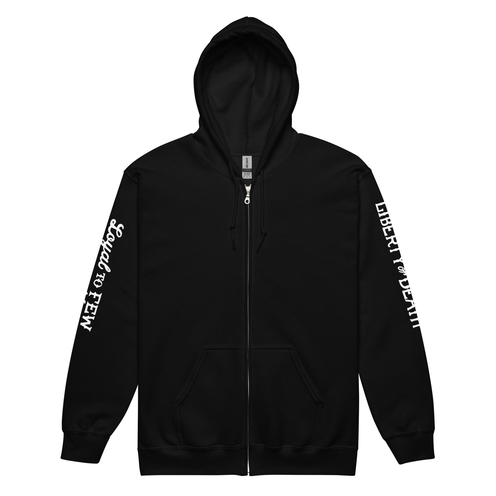 Come in Peace or Leave in Pieces Heavyweight Zip Hoodie