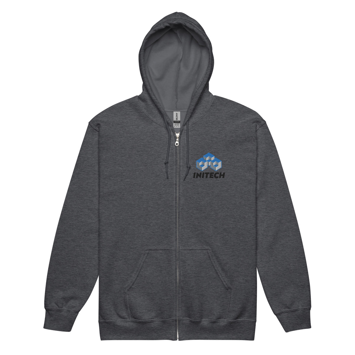 Initech Office Space Heavy Blend Zip Hoodie