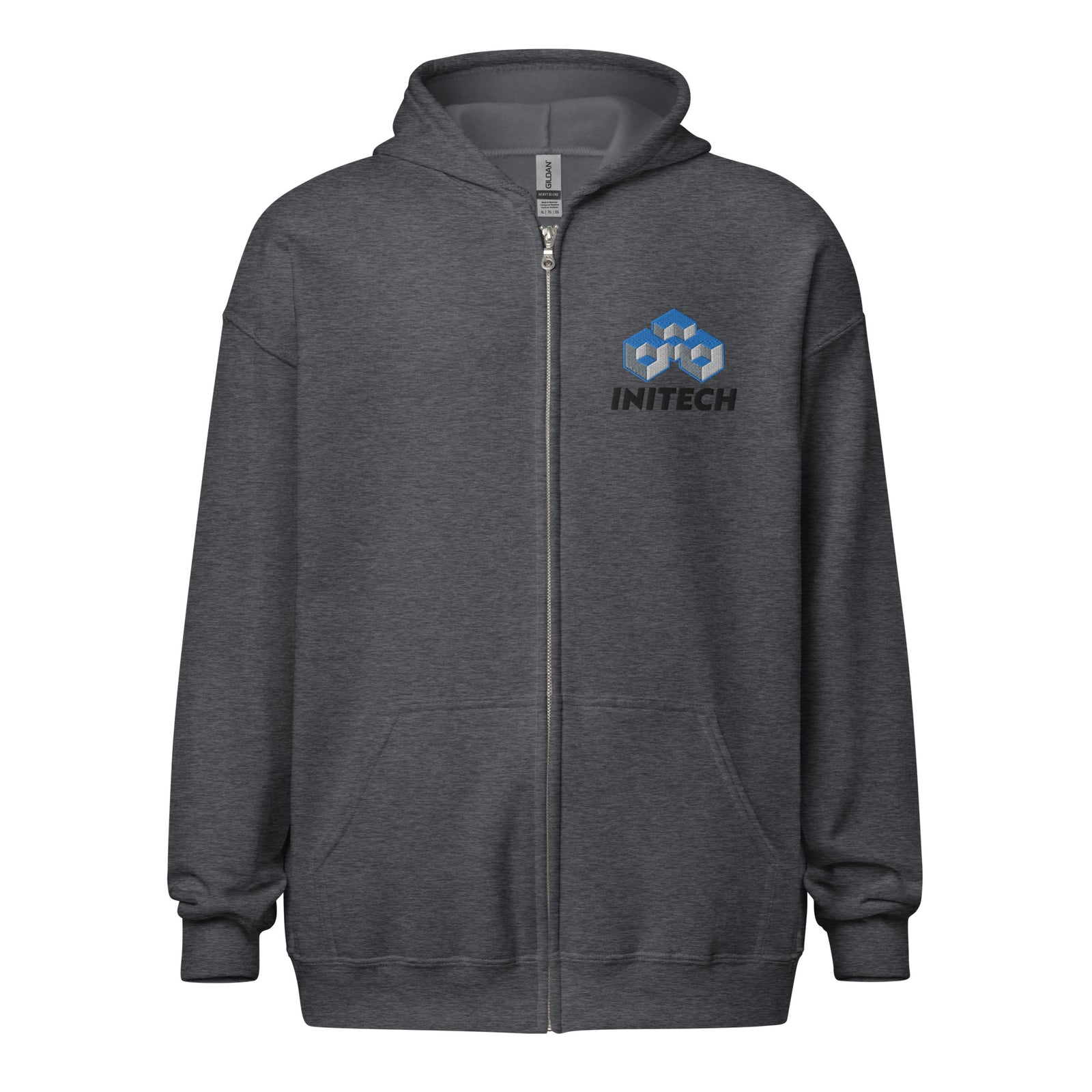 Initech Office Space Heavy Blend Zip Hoodie