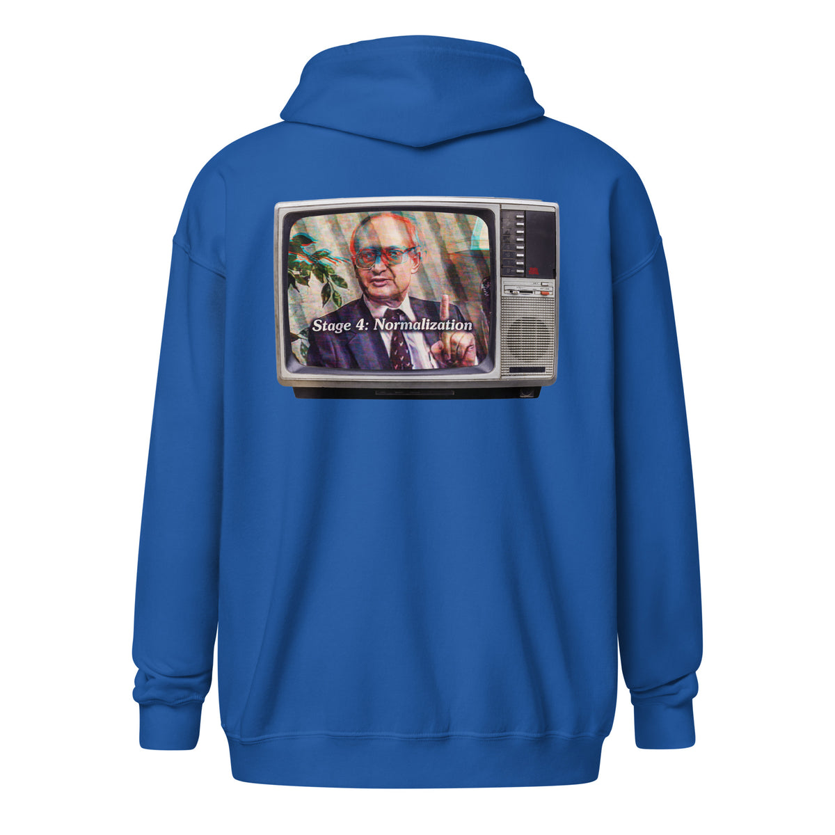 Yuri Bezmenov The Fourth Stages of Ideological Subversion Heavy Blend Zip Hoodie