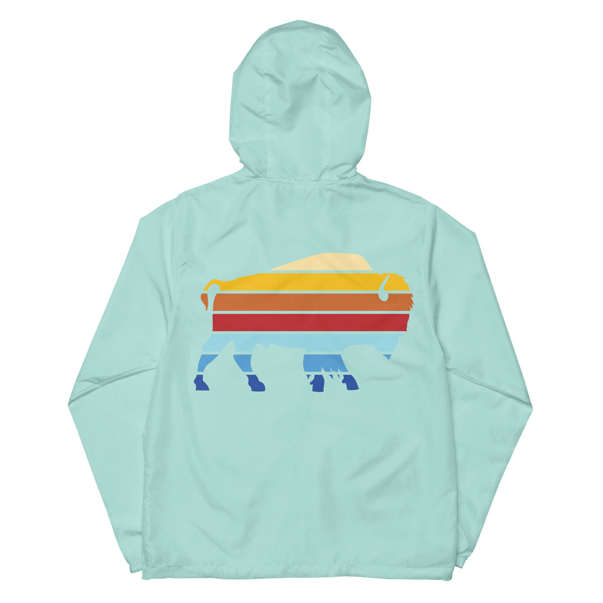 Bison Stack Lightweight Zip Windbreaker