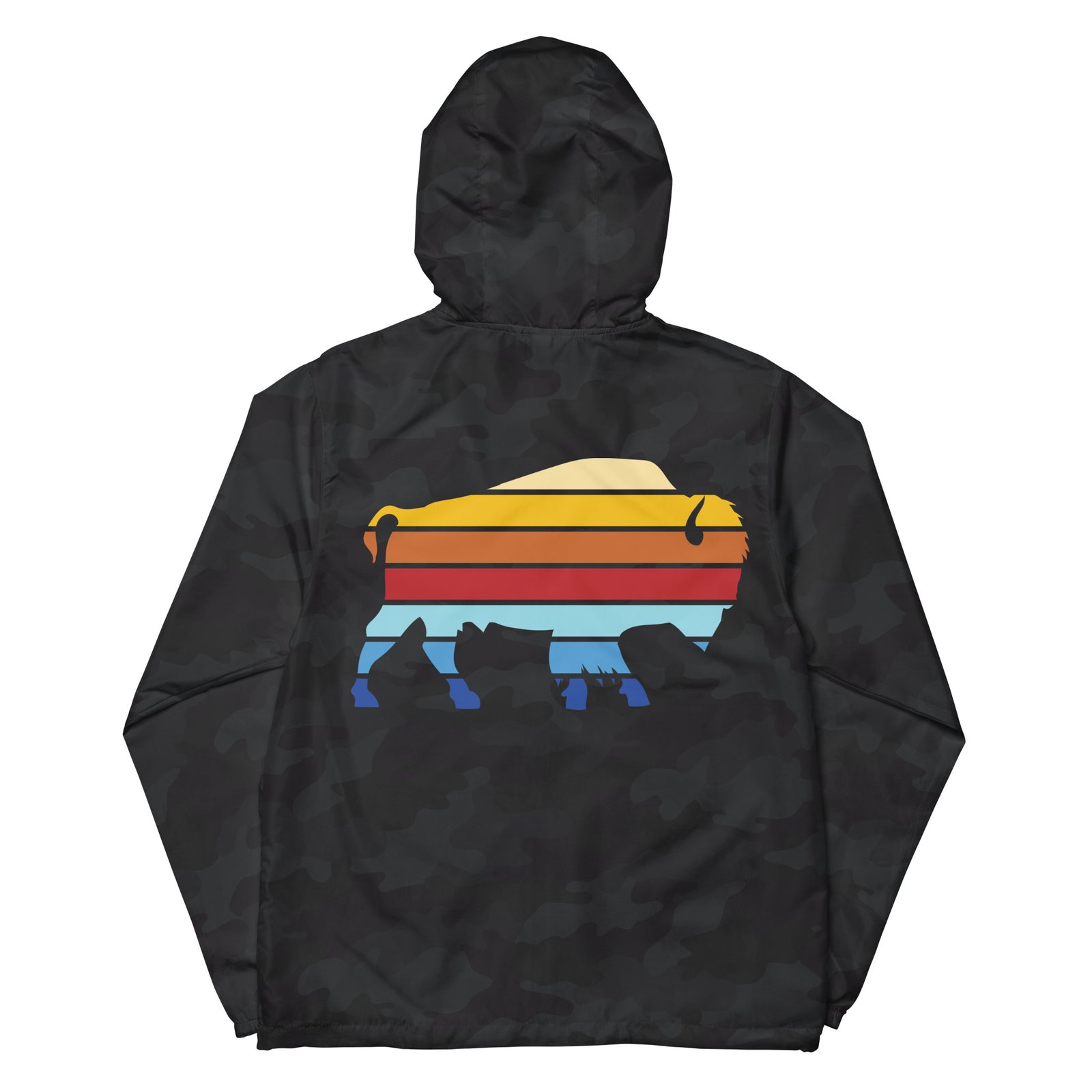 Bison Stack Lightweight Zip Windbreaker