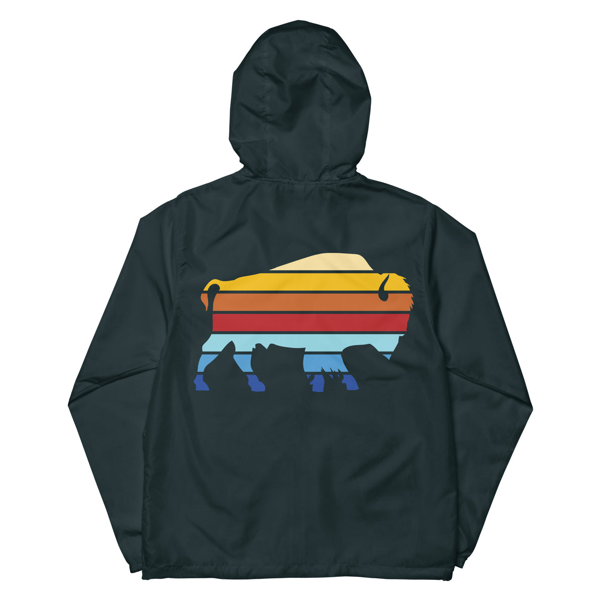 Bison Stack Lightweight Zip Windbreaker