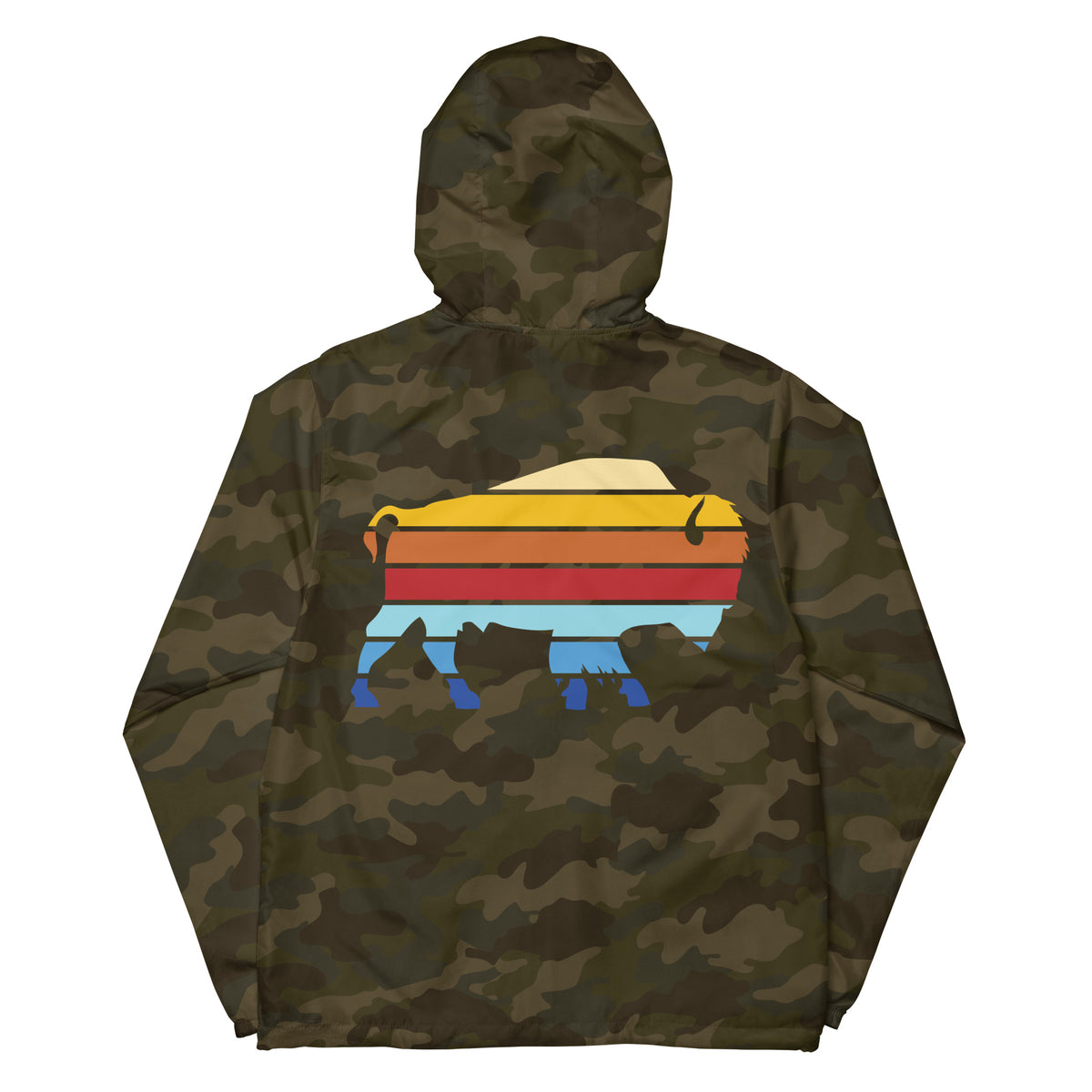 Bison Stack Lightweight Zip Windbreaker