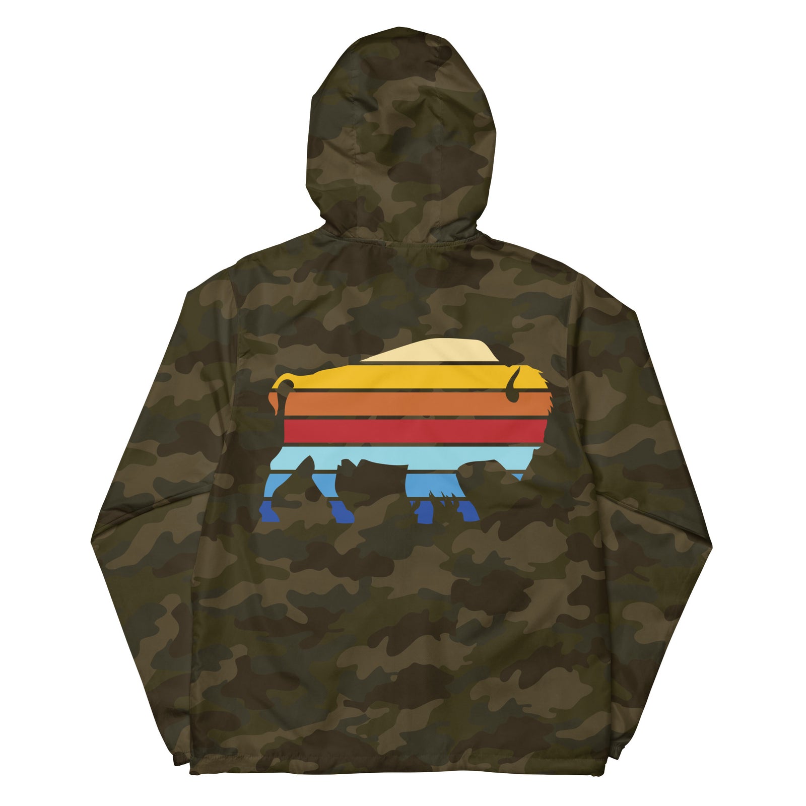 Bison Stack Lightweight Zip Windbreaker