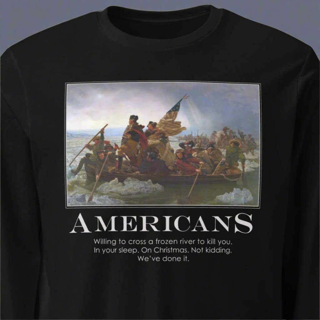 Americans Long Sleeve Tee