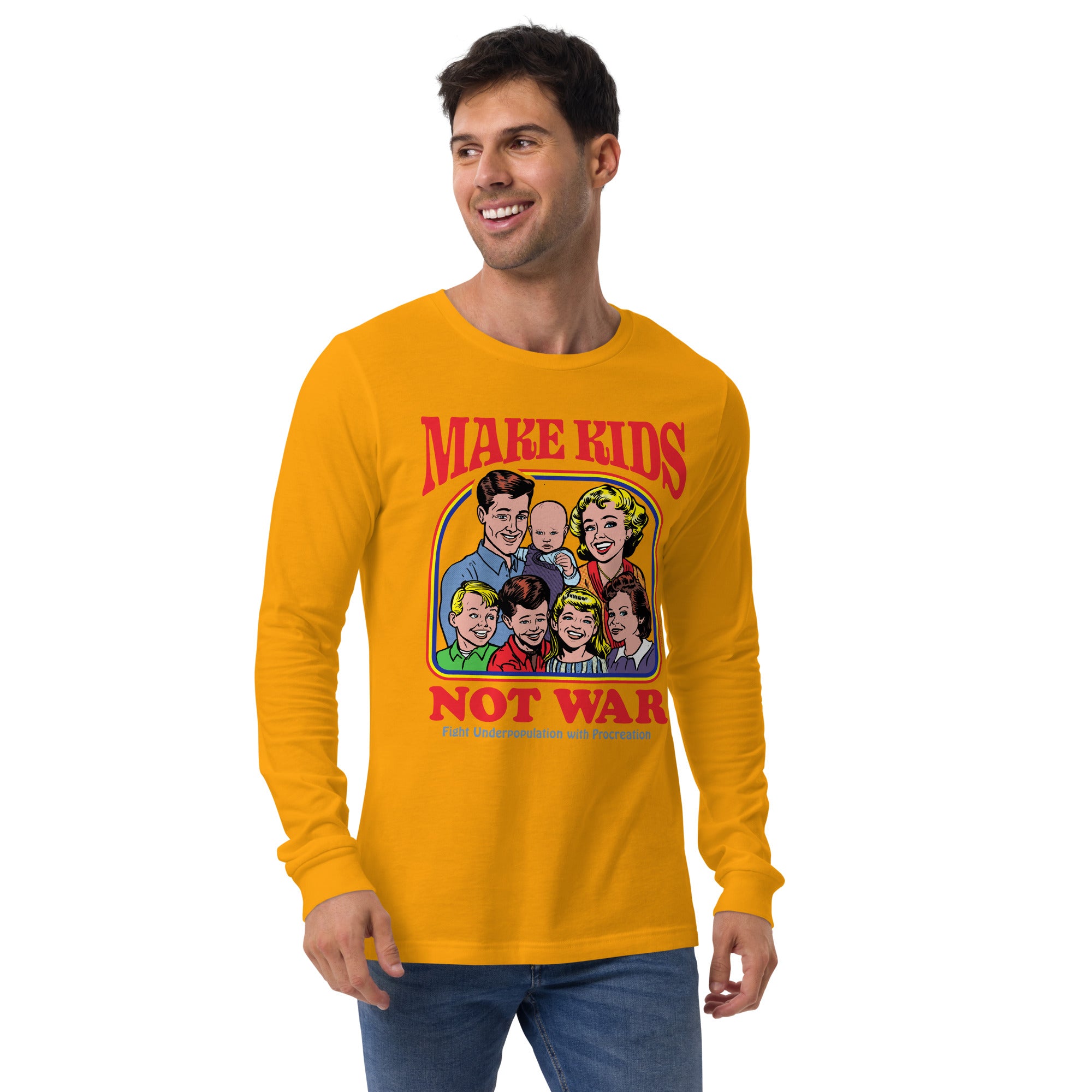 Make Kids Not War Long Sleeve Tee