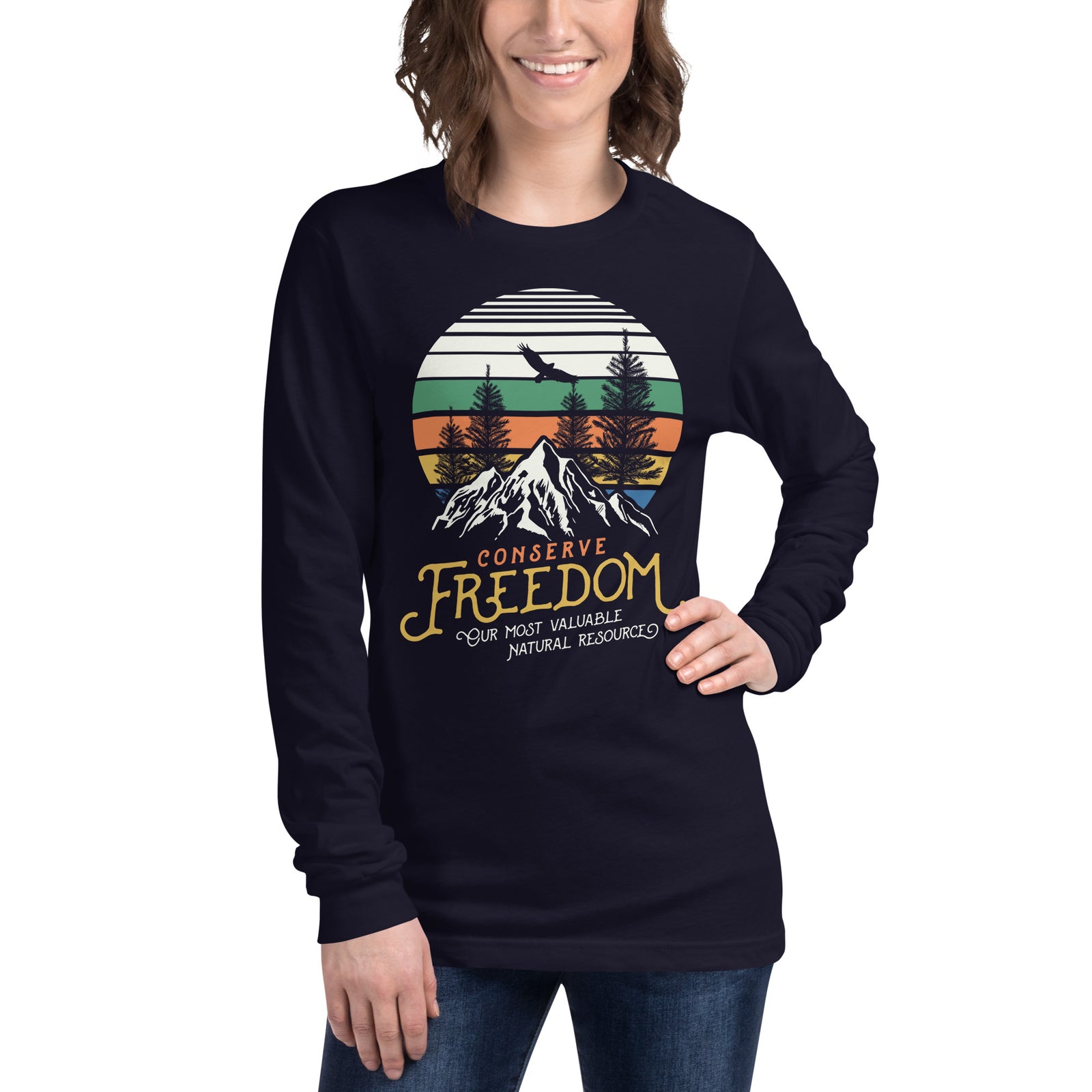 Conserve Freedom Long Sleeve Tee